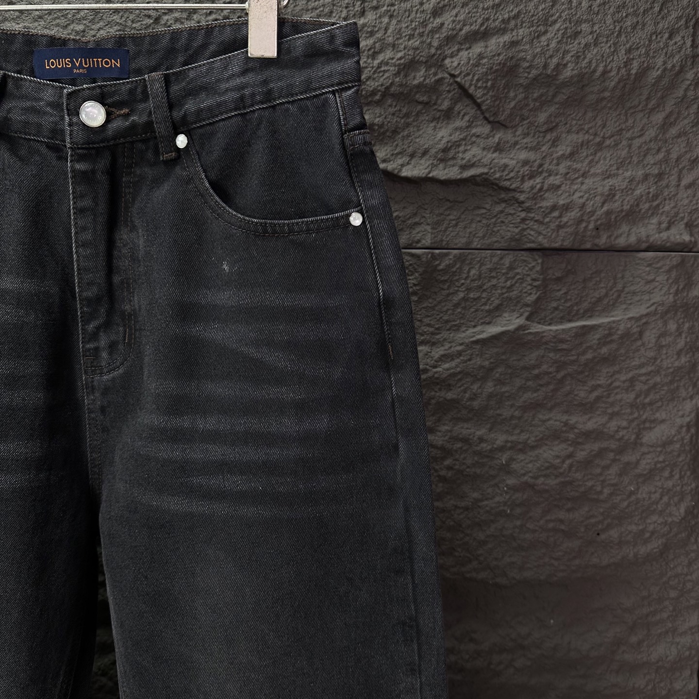 Louis Vuitton Couple Jeans Loose Fit