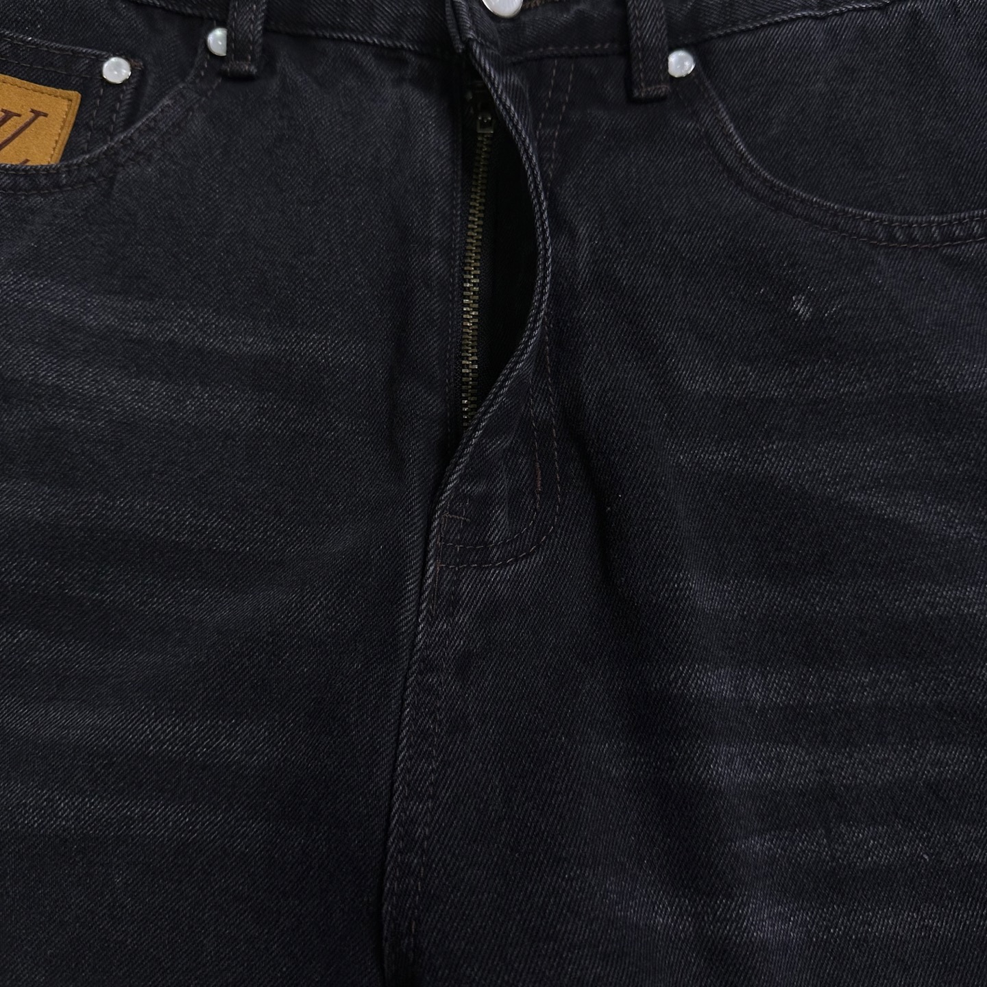 Louis Vuitton Couple Jeans Loose Fit