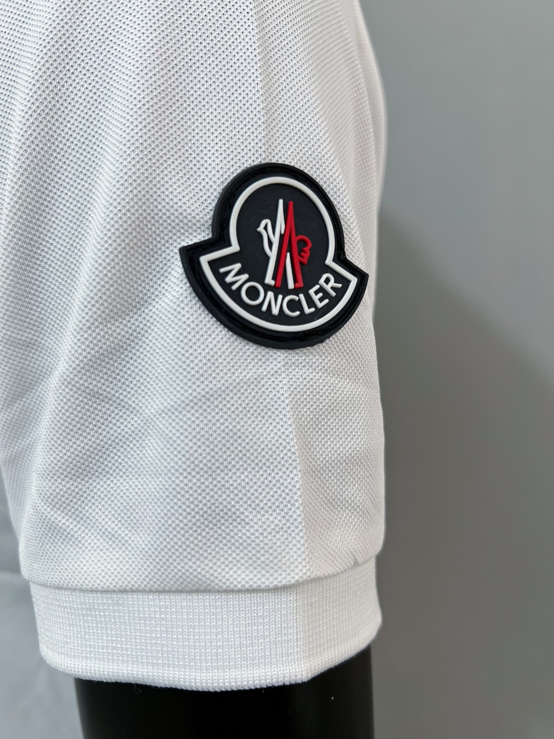 Moncler Male Shirt Black Printed Xs-s-m-l-xl