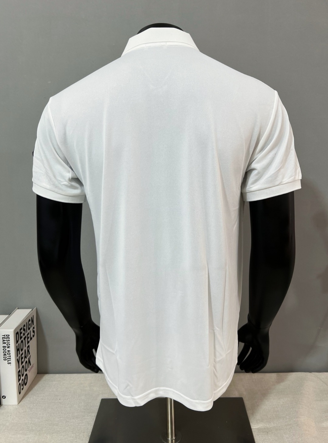 Moncler Male Shirt Black Printed Xs-s-m-l-xl