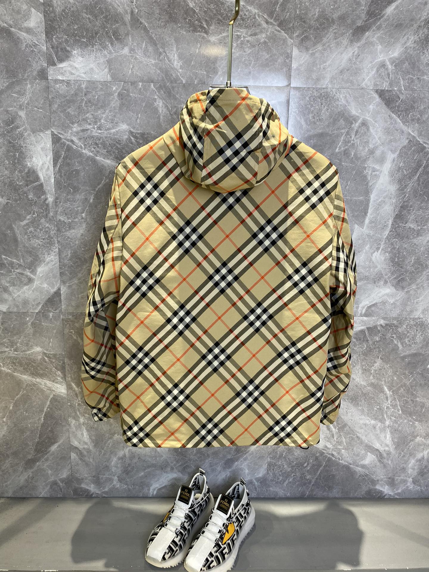 Burberry Male Jacket Polyester M-xl