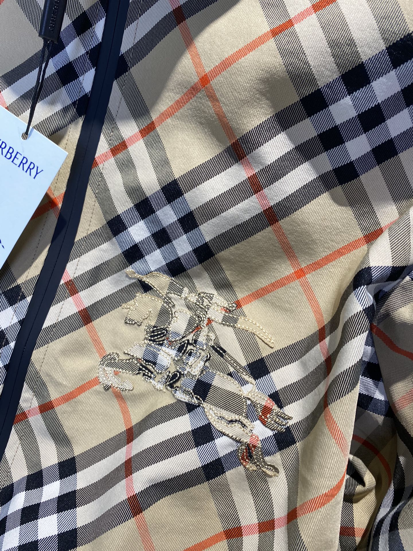 Burberry Male Jacket Polyester M-xl