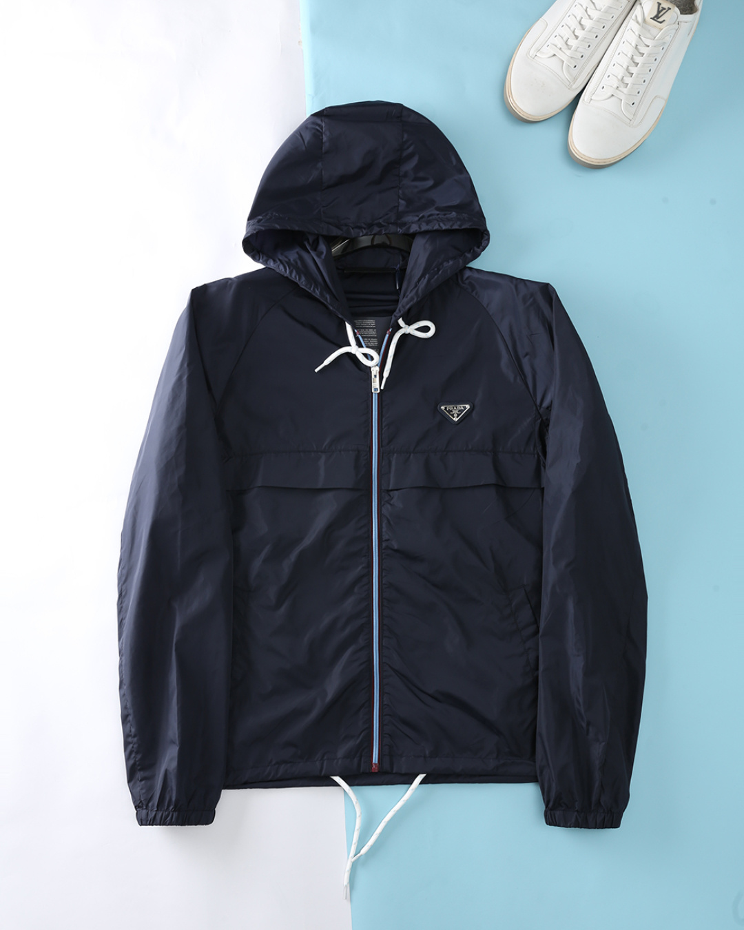 Prada Male Jacket Hooded M-l-xxxl