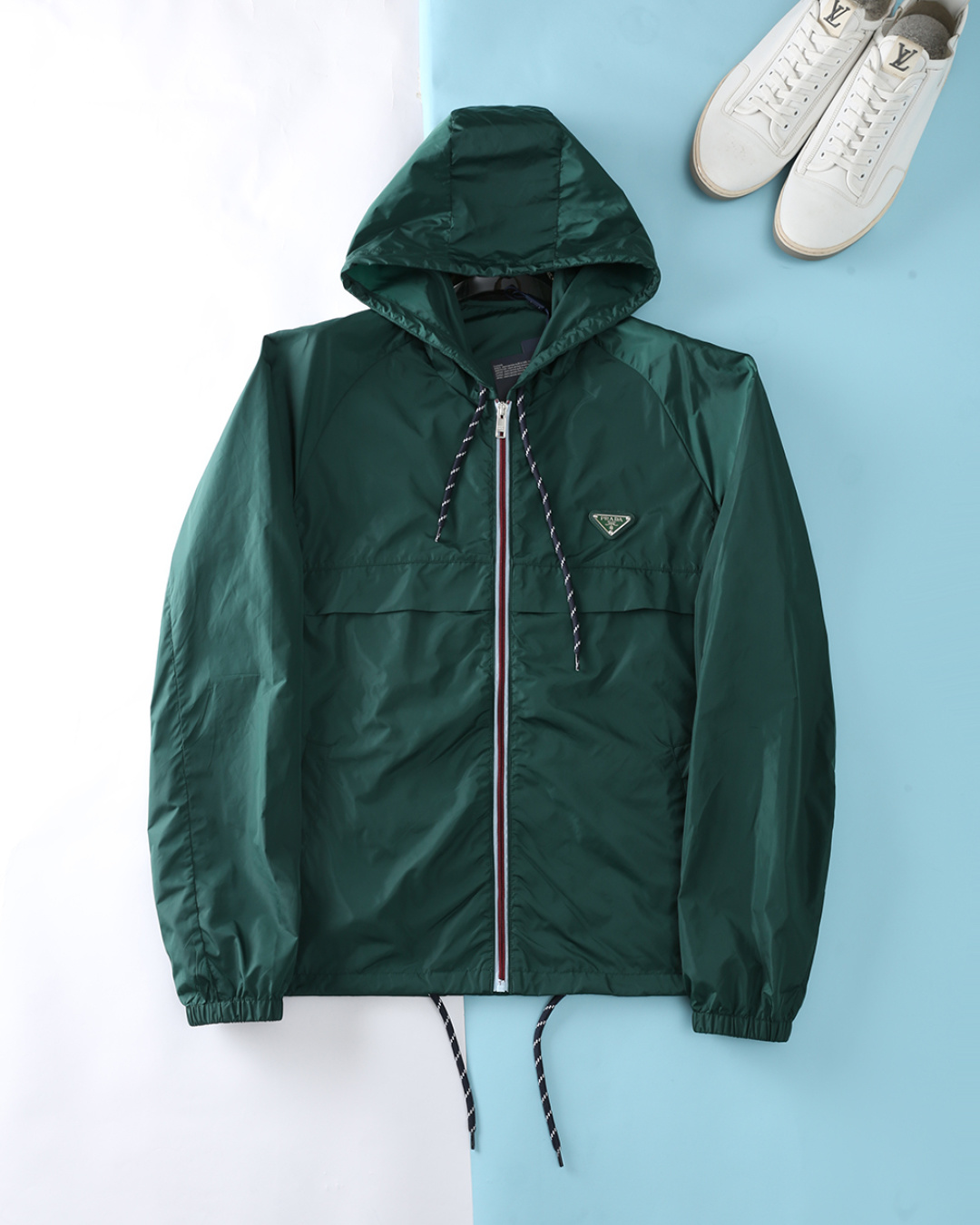 Prada Male Jacket Hooded M-l-xxxl