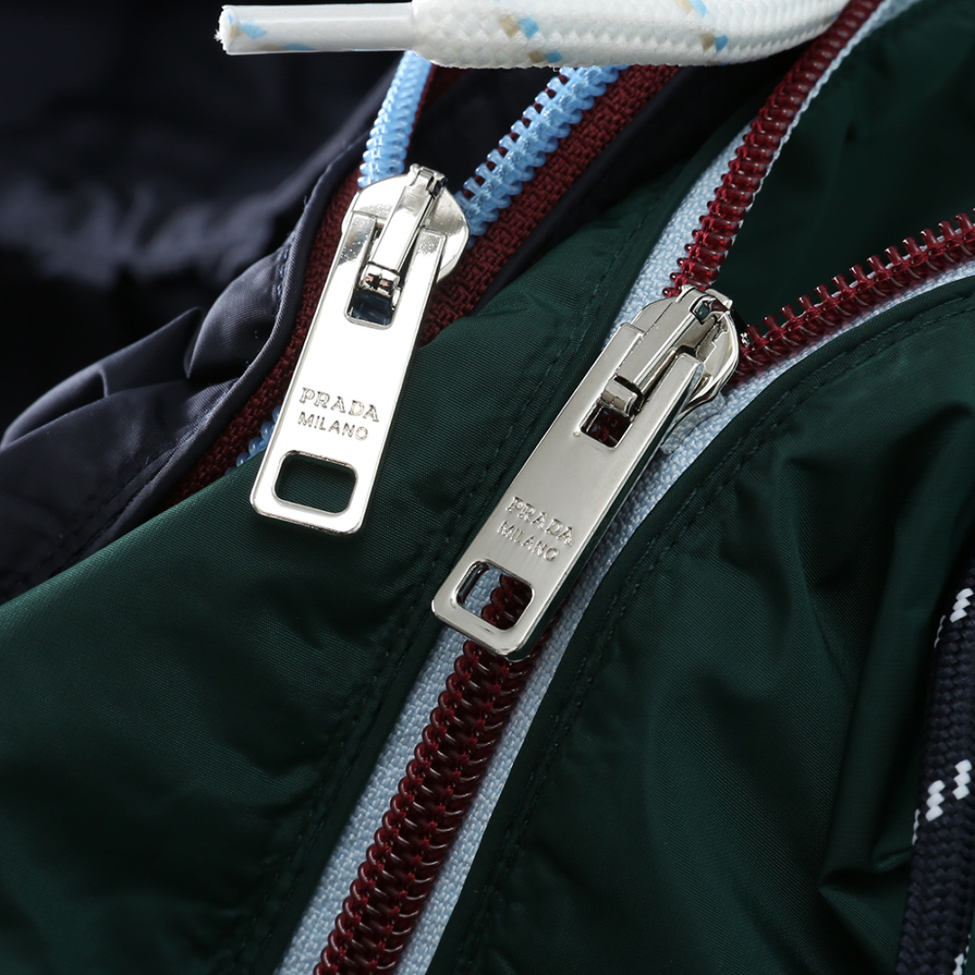 Prada Male Jacket Hooded M-l-xxxl