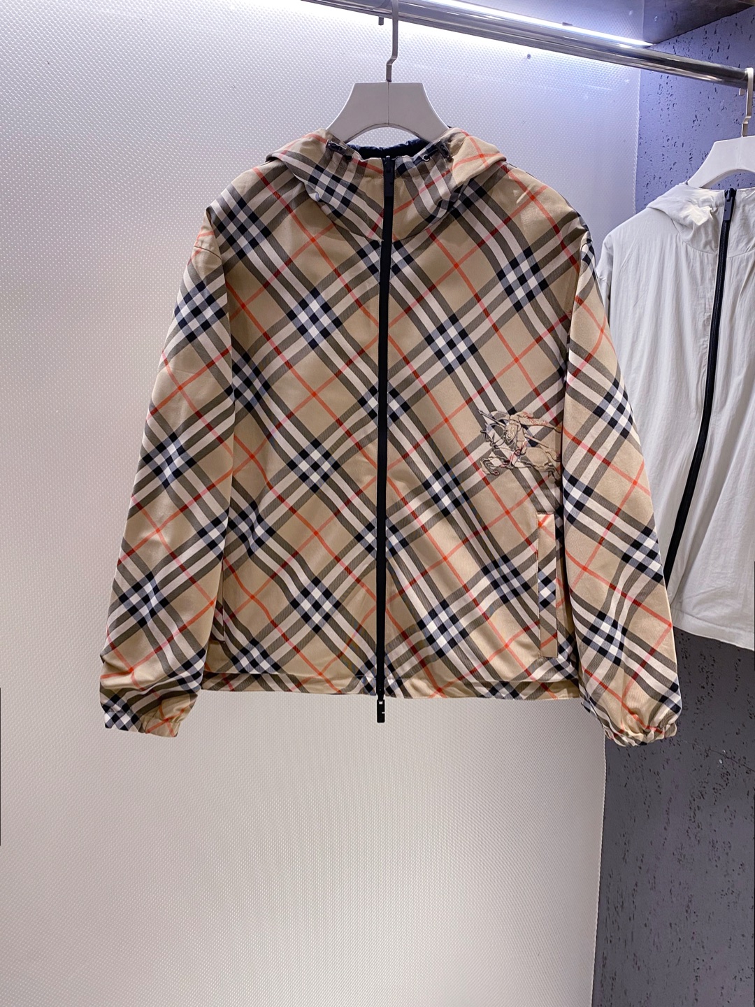Burberry Shirt Polyester Hooded S-m-l-xxxl
