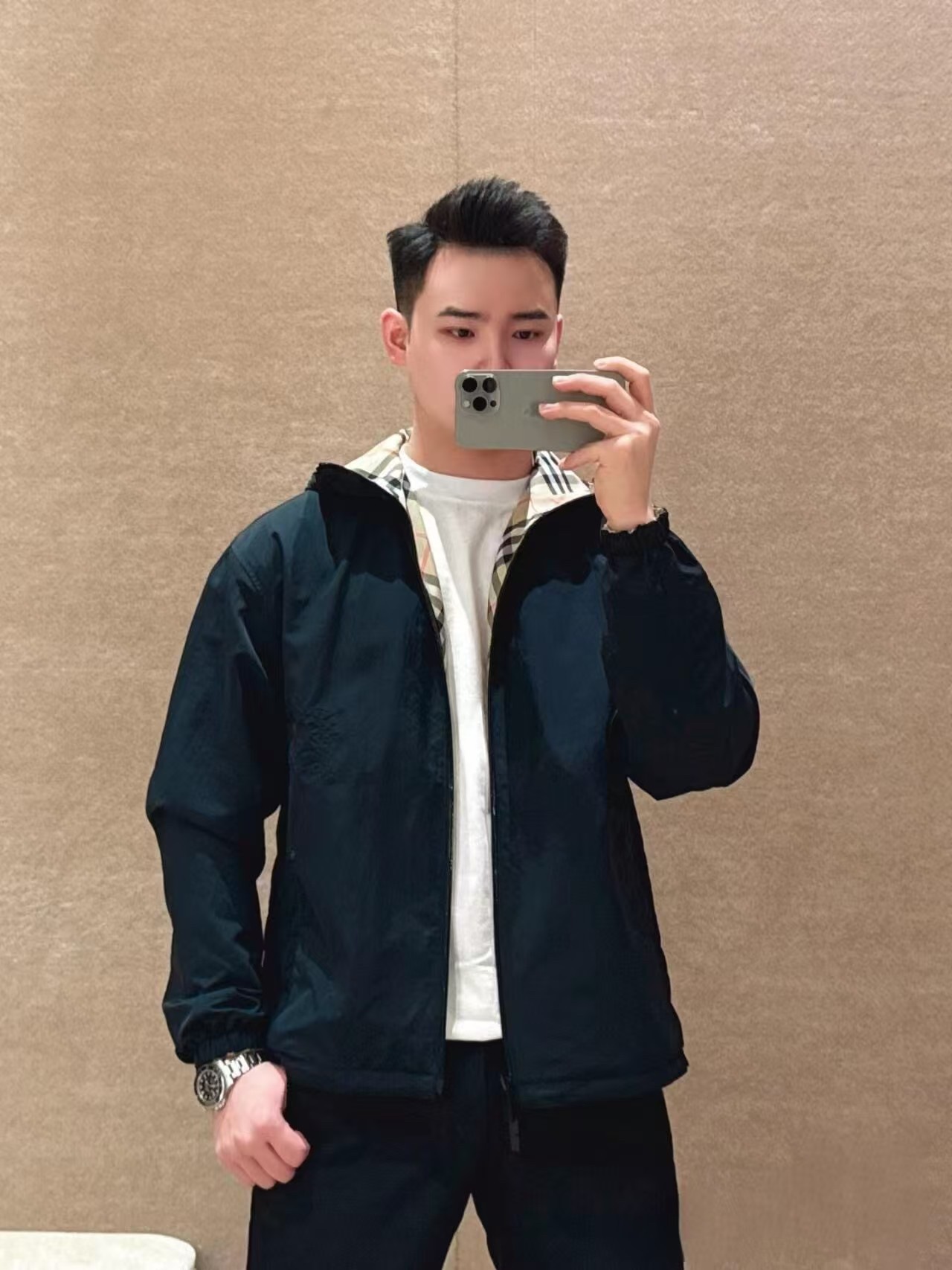 Burberry Jacket Cotton Hooded S-m-xxxl