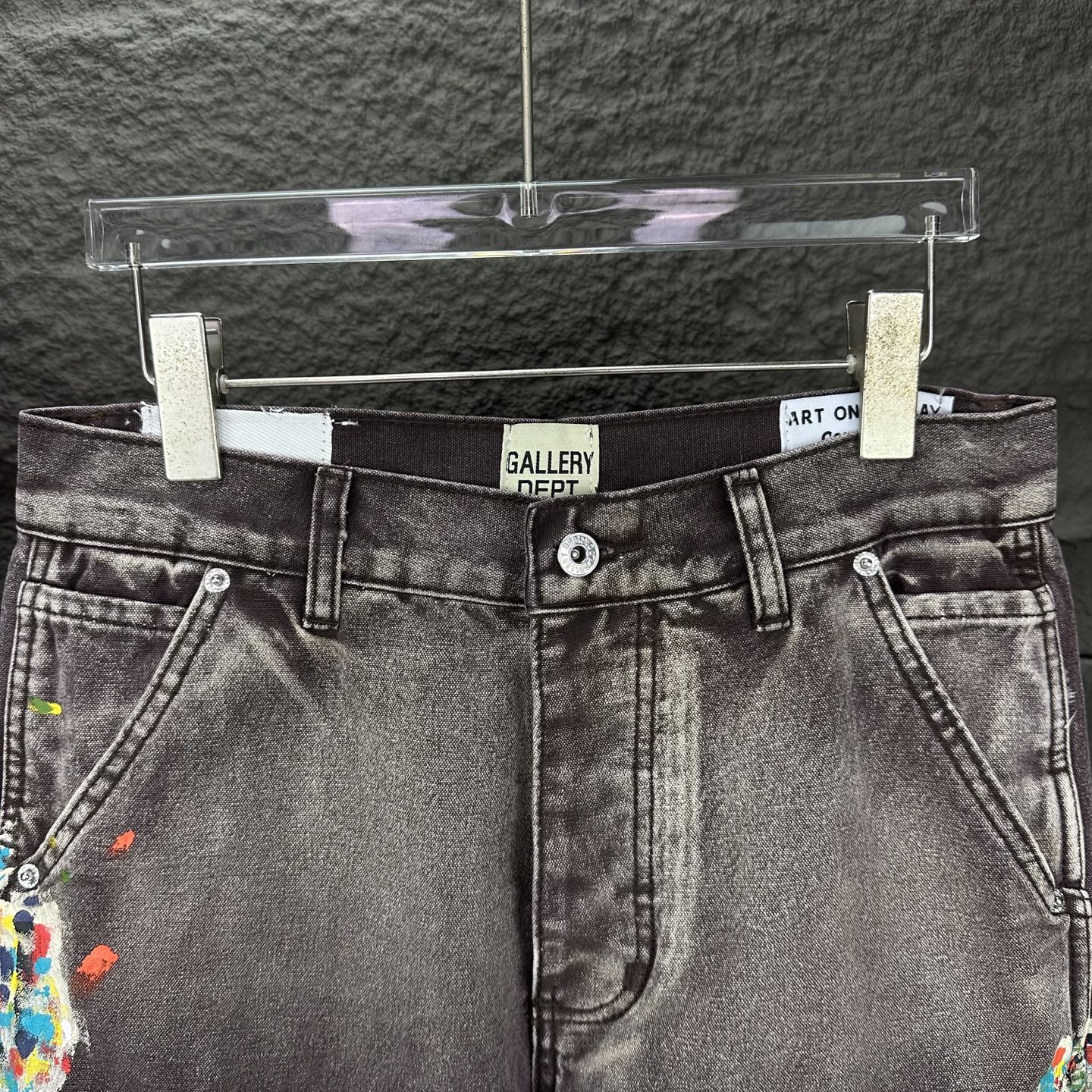 Chrome Hearts Couple Jeans Brown Loose Fit L