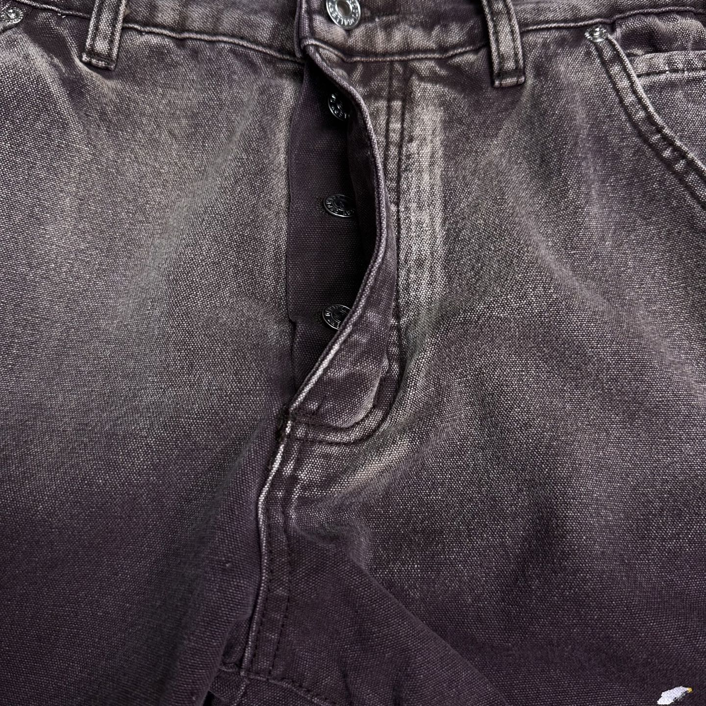 Chrome Hearts Couple Jeans Brown Loose Fit L