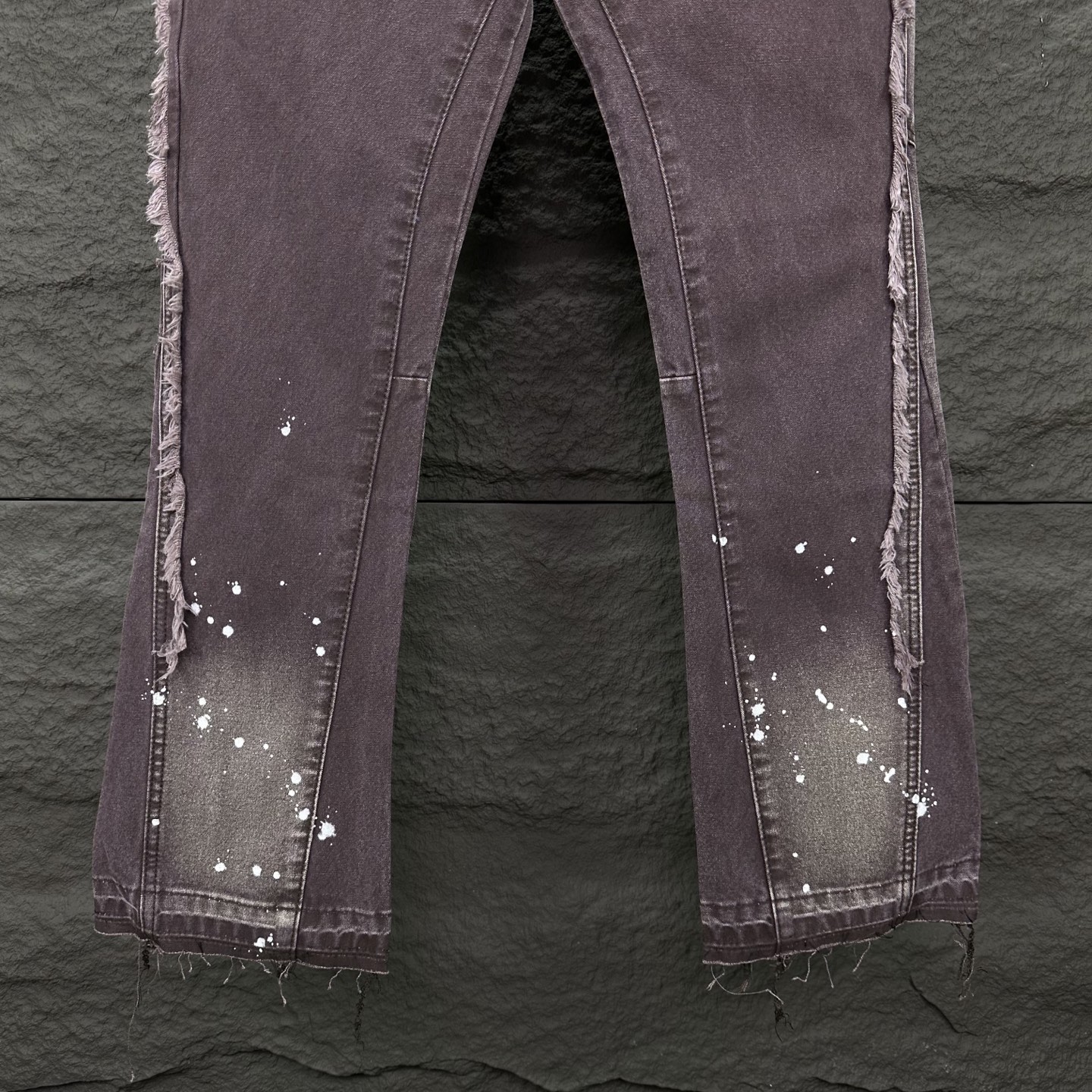 Chrome Hearts Couple Jeans Brown Loose Fit L