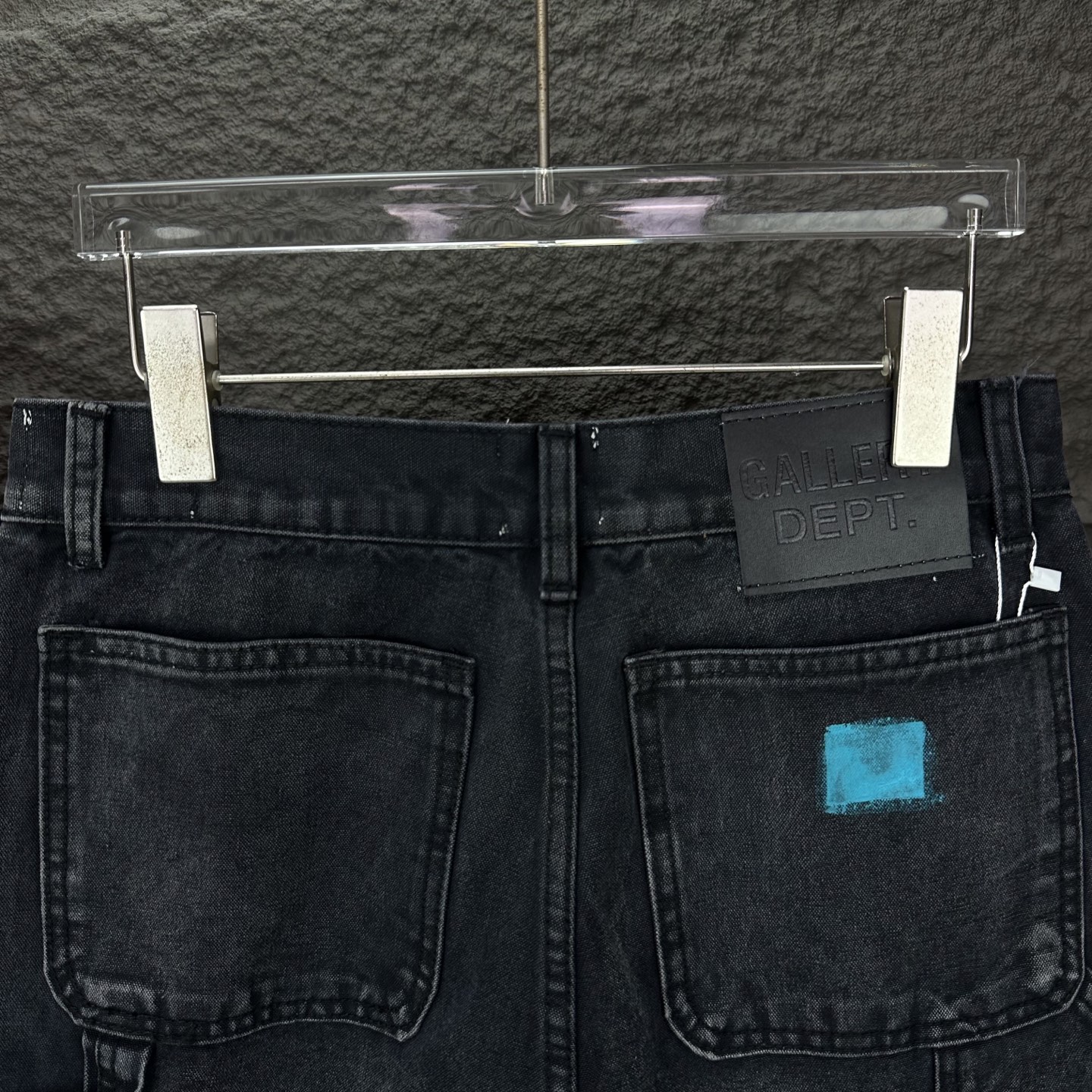 Chrome Hearts Couple Jeans Black Loose Fit L