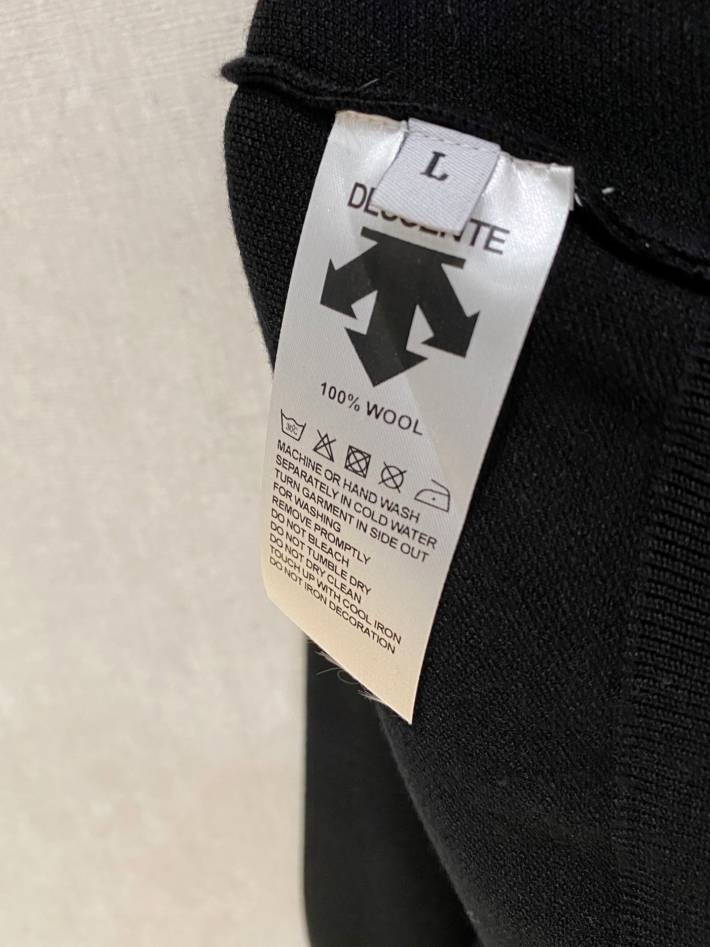 Descente Basic Clothing Wool Loose Fit M-xl