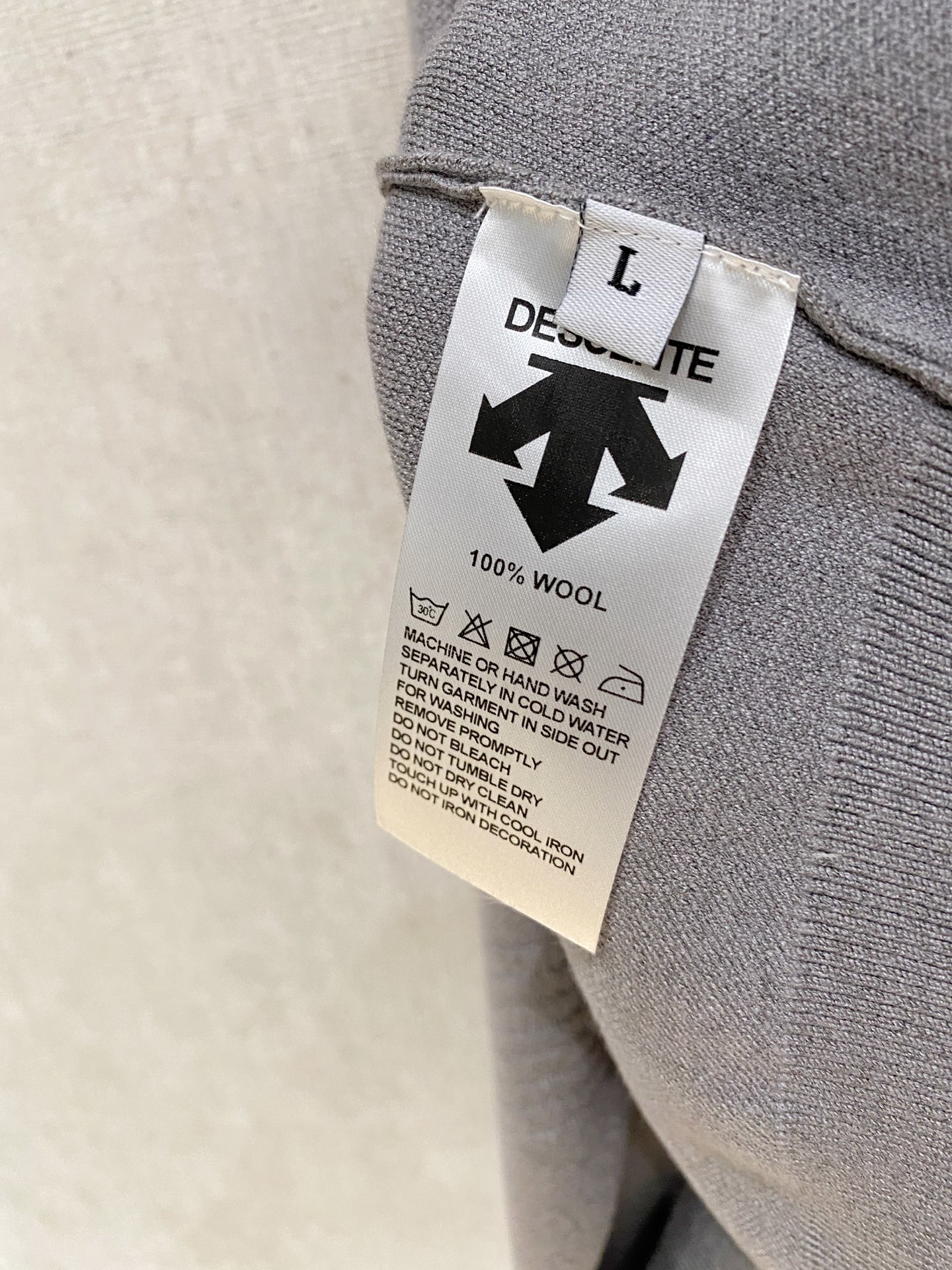 Descente Basic Clothing Wool Loose Fit M-xl