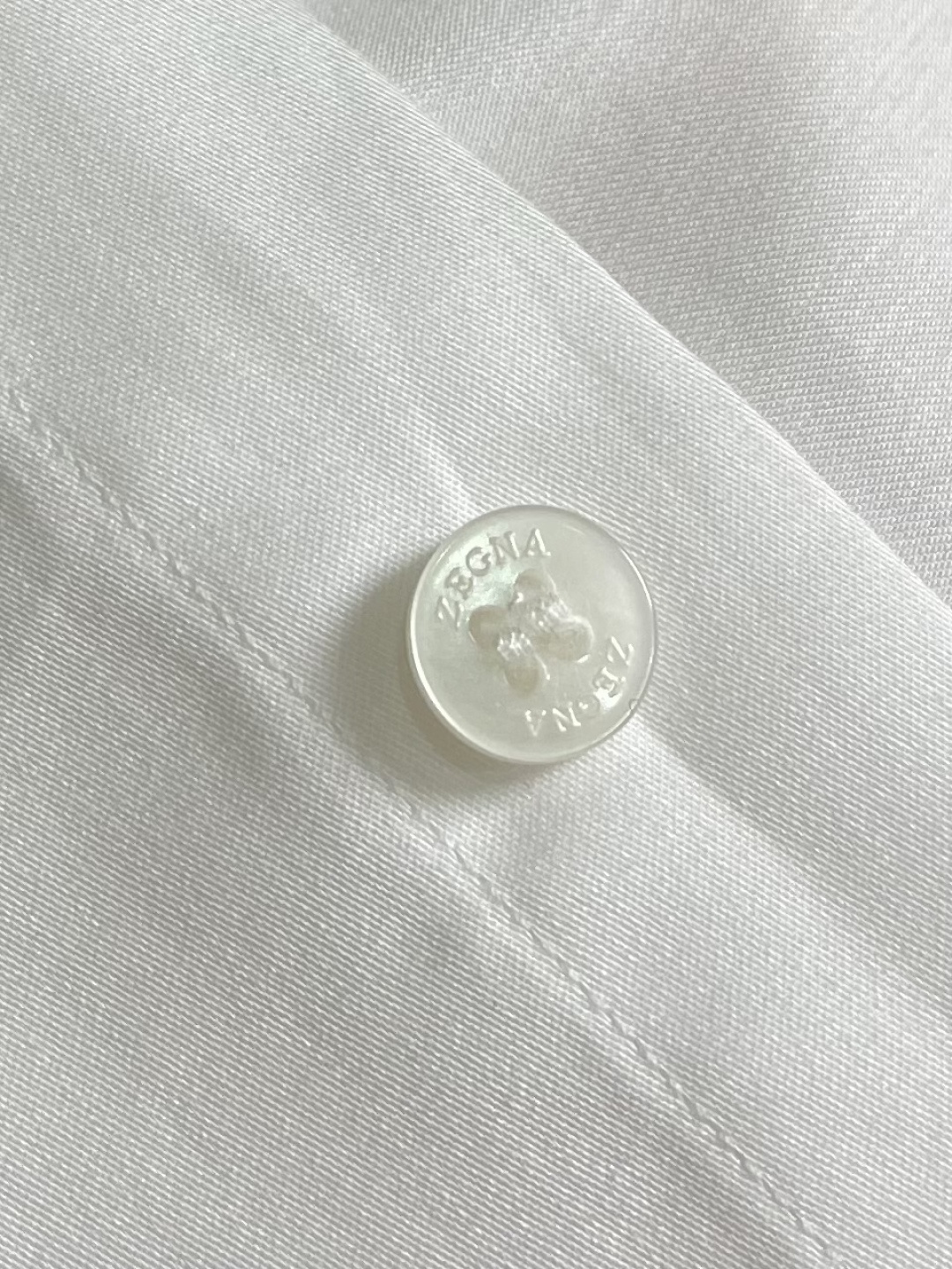 Ermenegildo Zegna Male Shirt Cotton Slim Fit S