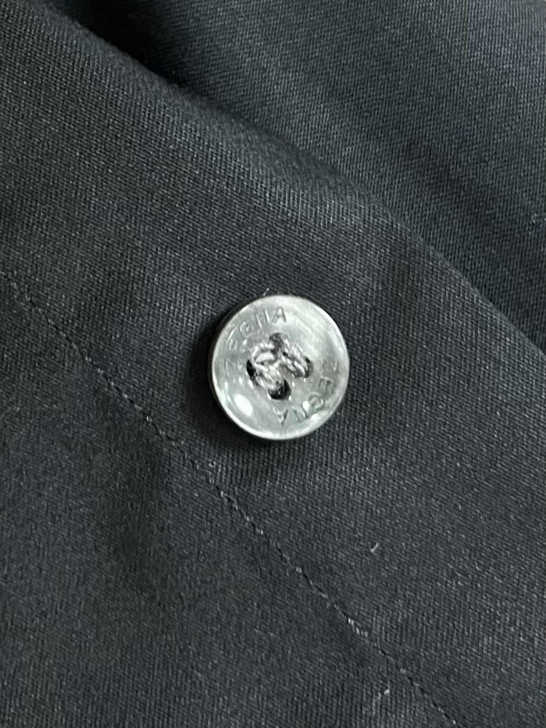 Ermenegildo Zegna Male Shirt Cotton Slim Fit S