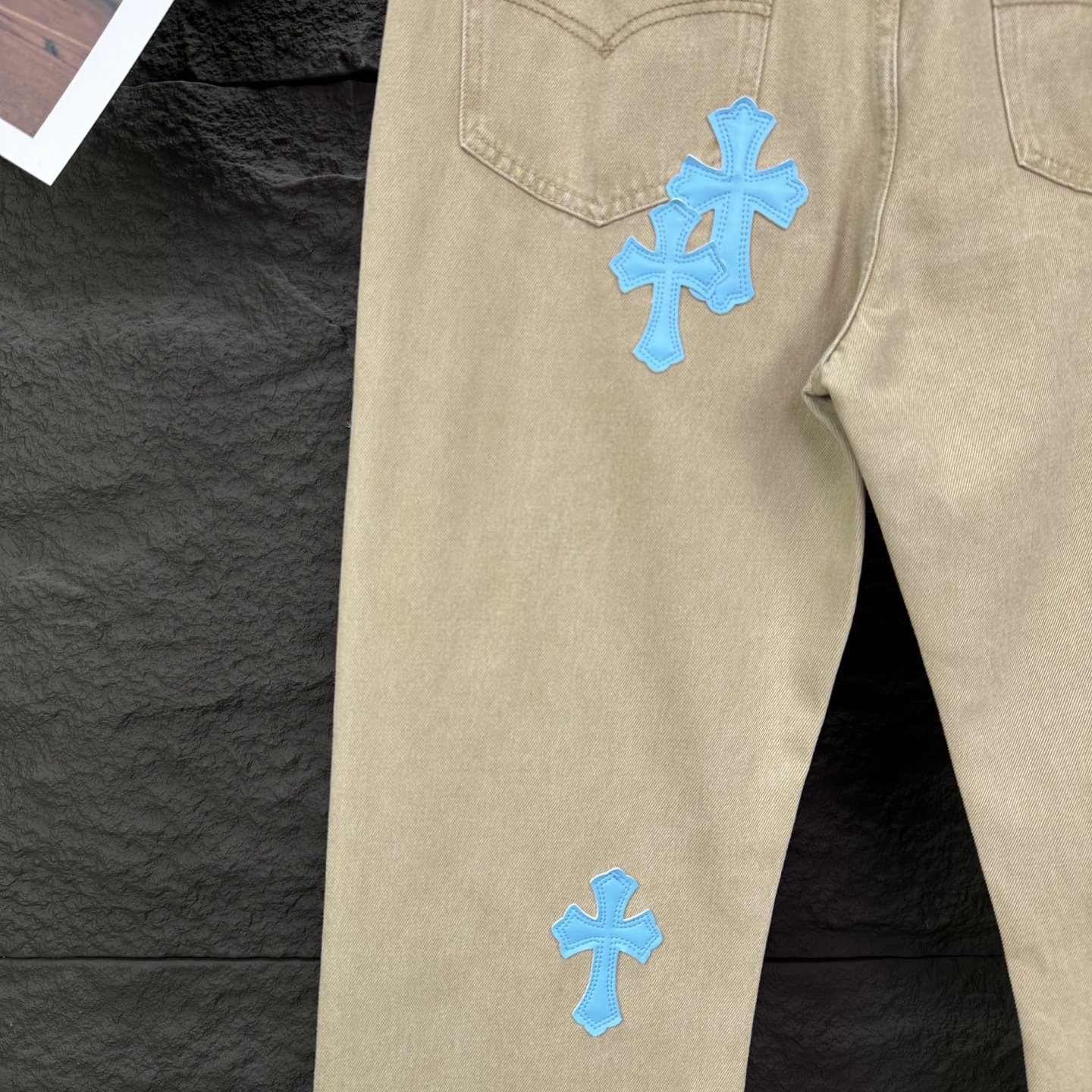 Chrome Hearts Couple Jeans Loose Fit