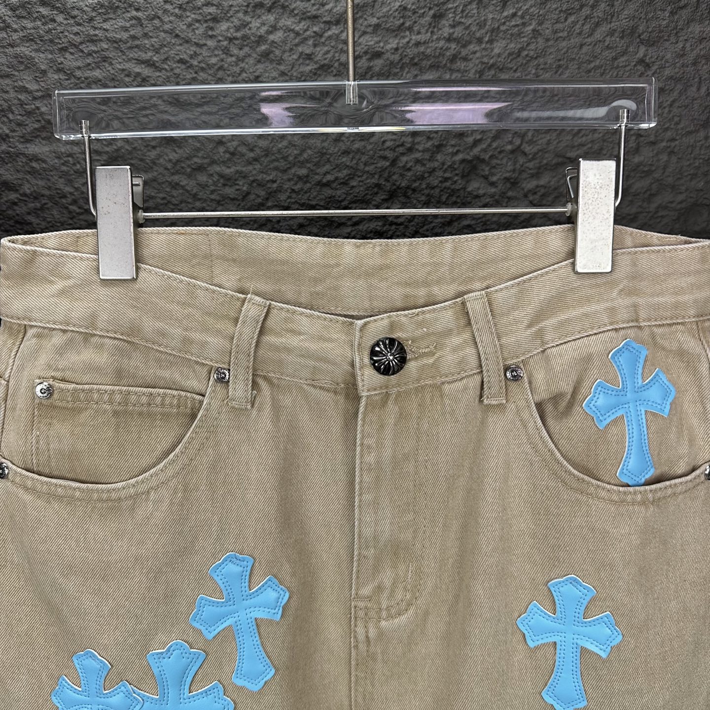 Chrome Hearts Couple Jeans Loose Fit