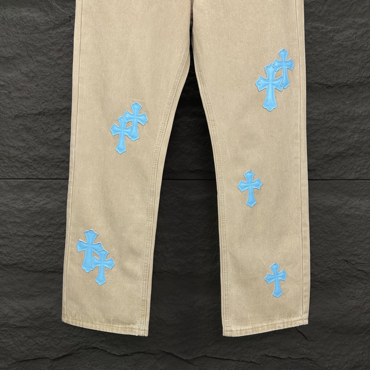 Chrome Hearts Couple Jeans Loose Fit