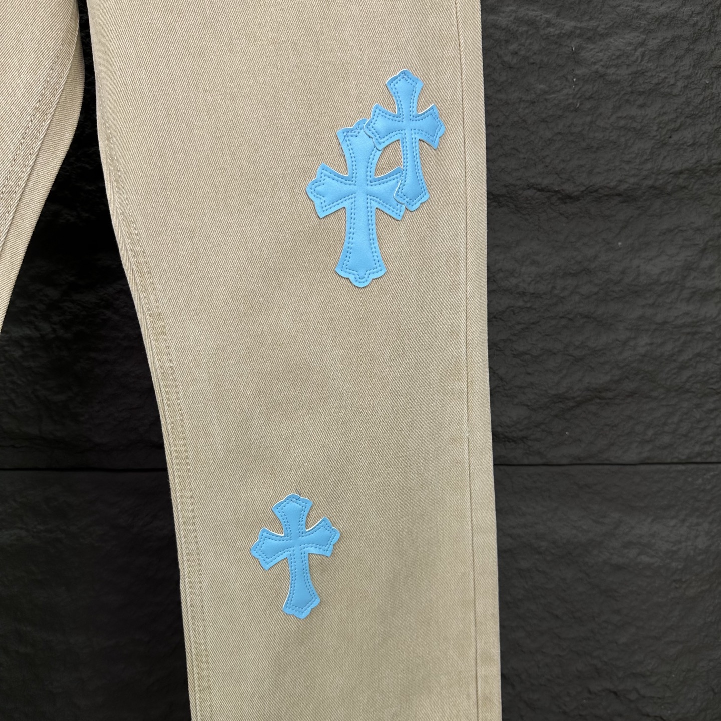 Chrome Hearts Couple Jeans Loose Fit