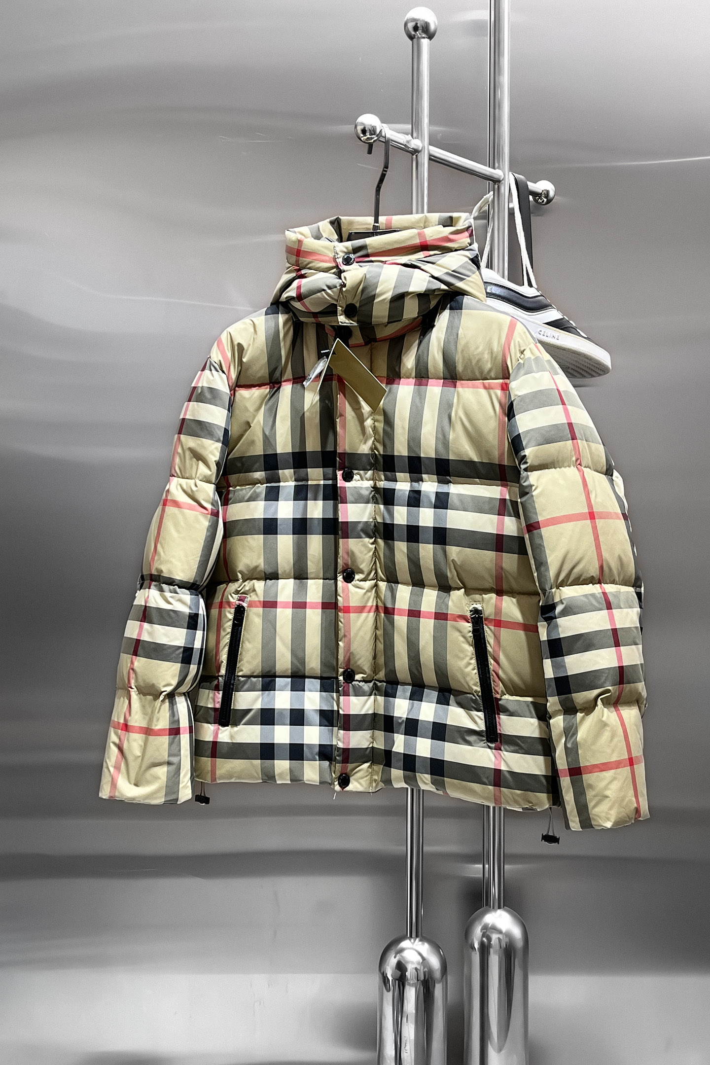 Burberry Couple Down Jacket Goose Down M-l-xl