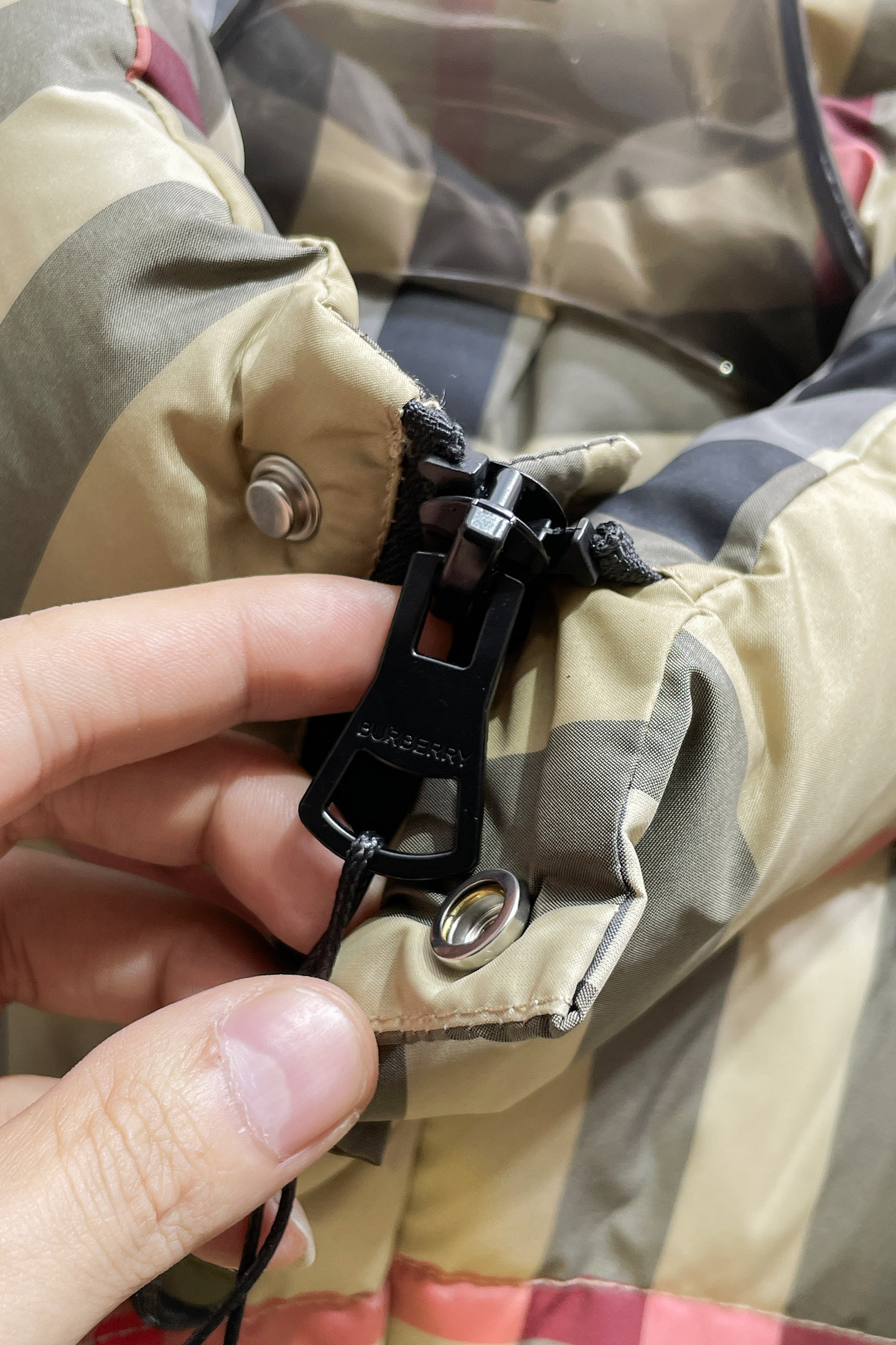 Burberry Couple Down Jacket Goose Down M-l-xl