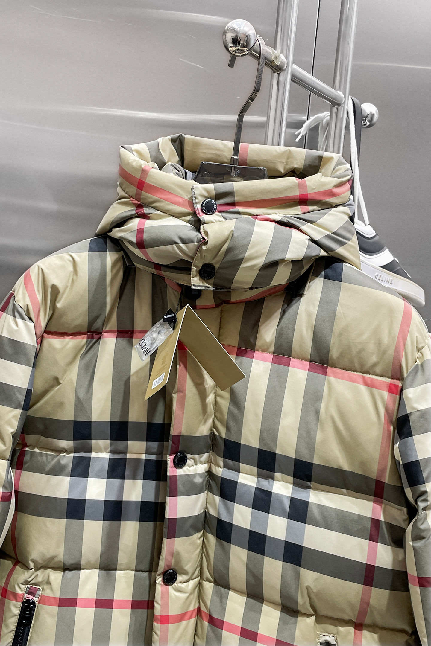 Burberry Couple Down Jacket Goose Down M-l-xl