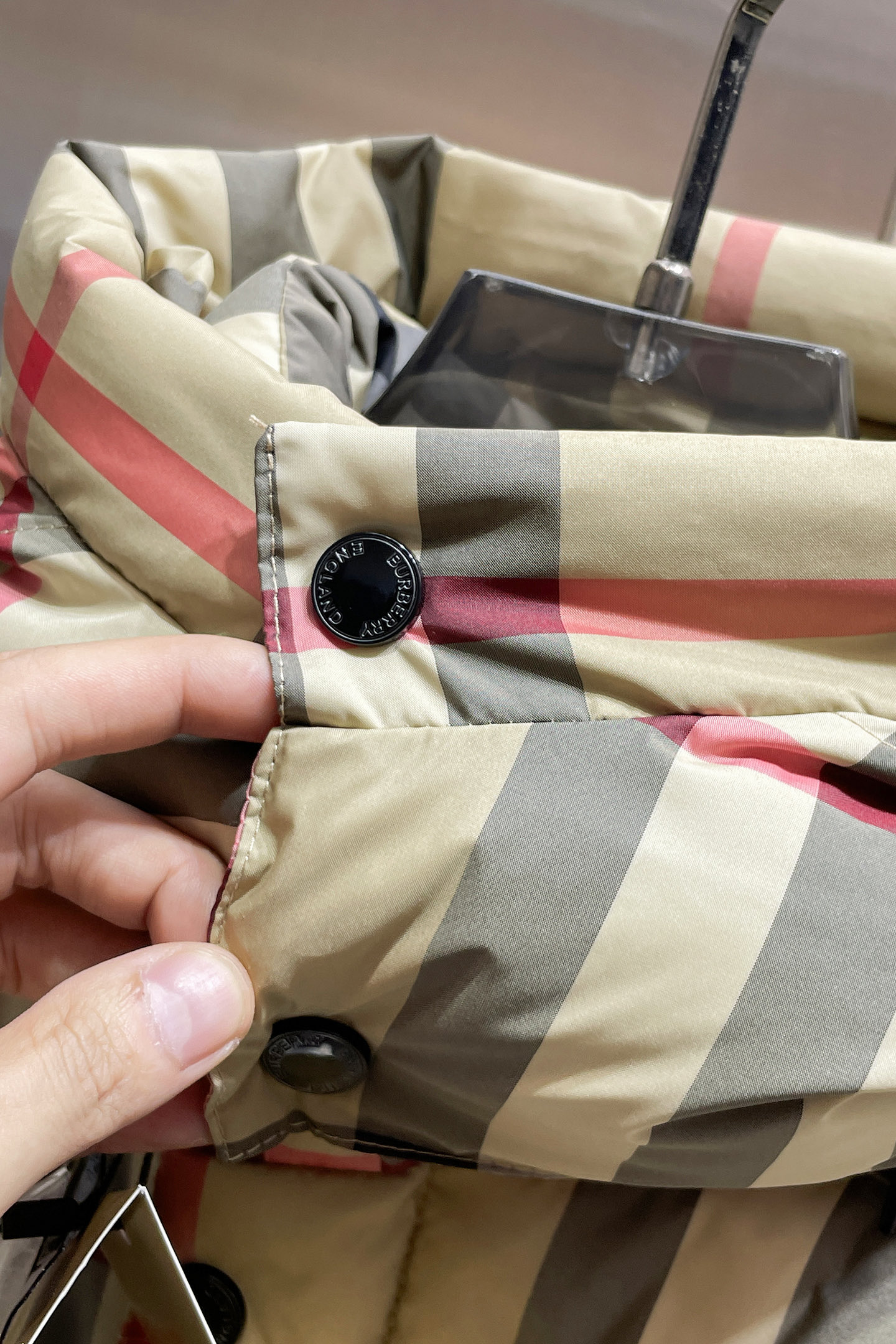 Burberry Couple Down Jacket Goose Down M-l-xl