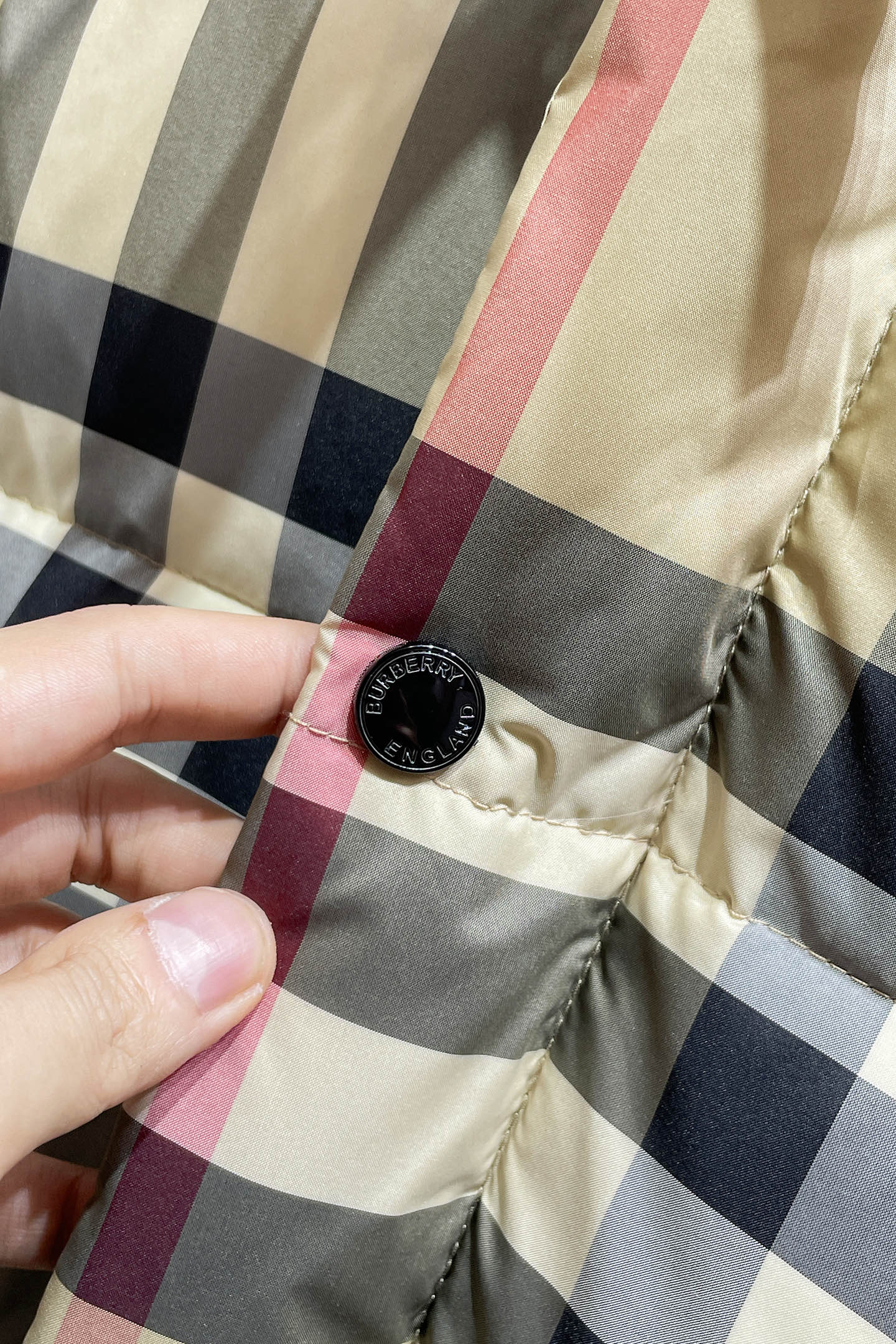 Burberry Couple Down Jacket Goose Down M-l-xl