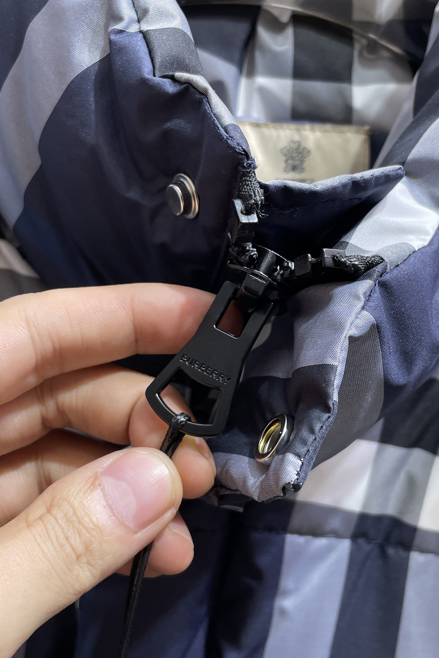 Burberry Couple Down Jacket Goose Down M-l-xl