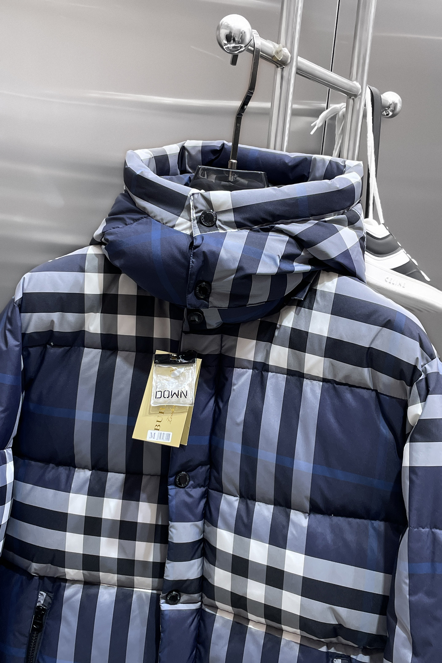 Burberry Couple Down Jacket Goose Down M-l-xl