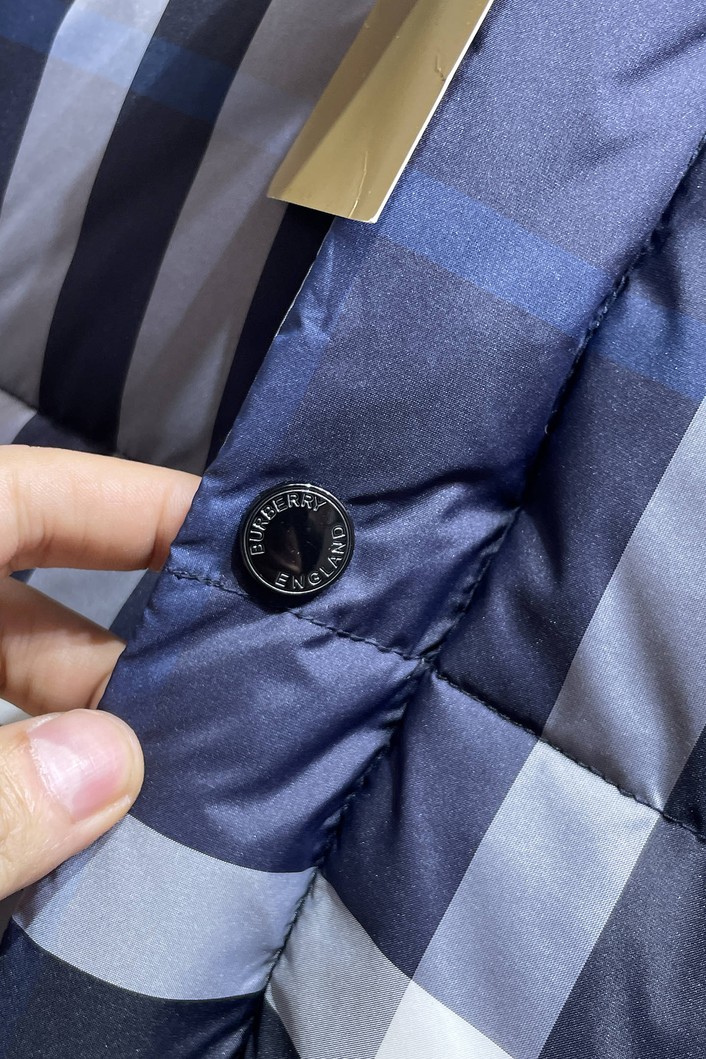 Burberry Couple Down Jacket Goose Down M-l-xl