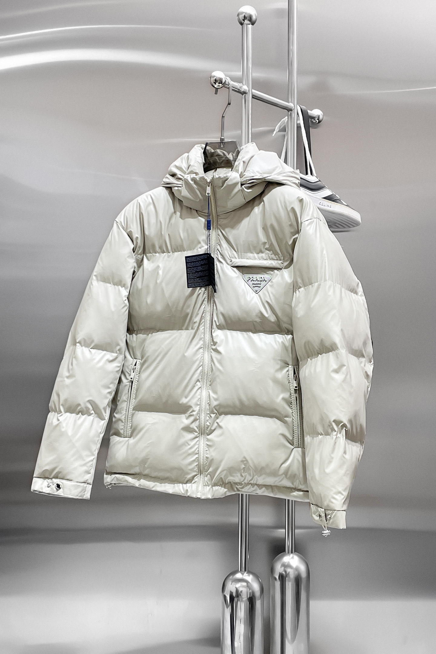 Prada Couple Down Jacket Goose Down M-l-xl