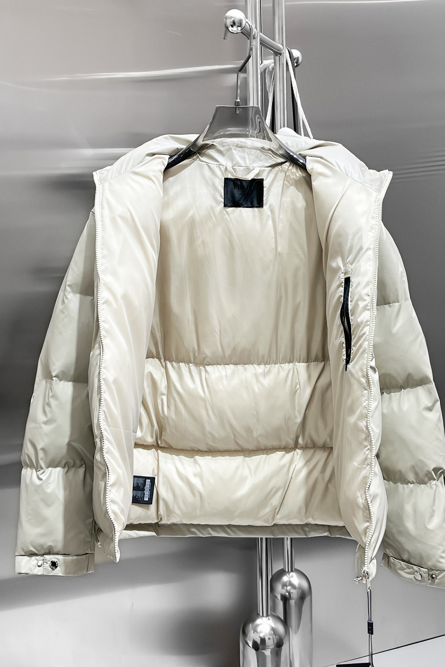 Prada Couple Down Jacket Goose Down M-l-xl