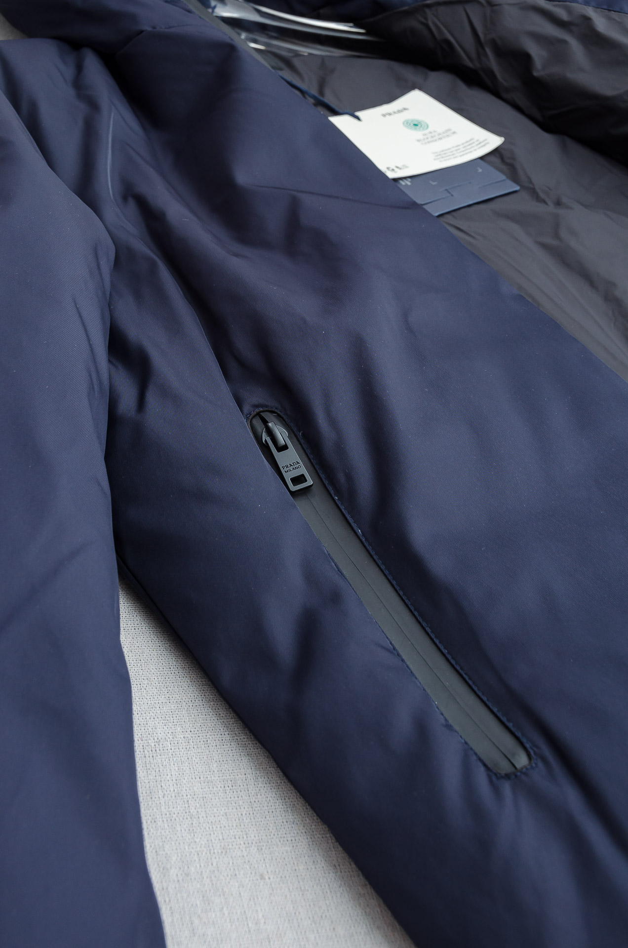 Prada Couple Down Jacket Goose Down M-l-xl