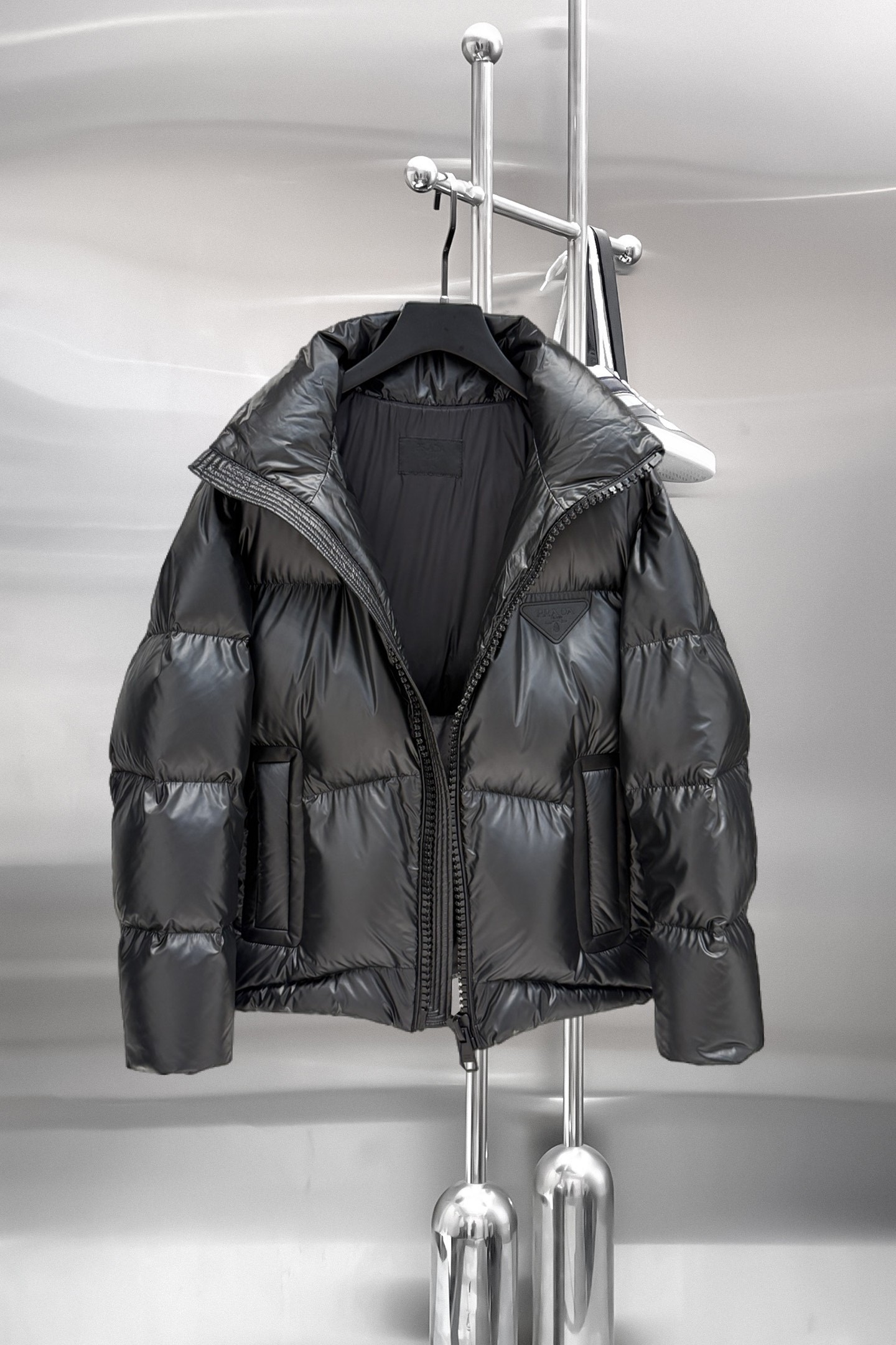 Prada Couple Down Jacket Goose Down M-l-xl