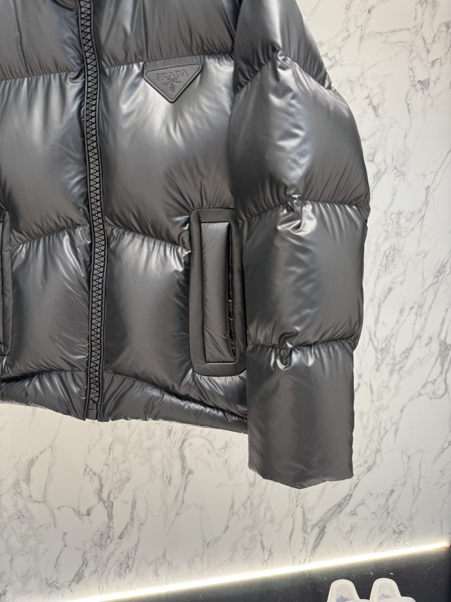 Prada Couple Down Jacket Goose Down M-l-xl