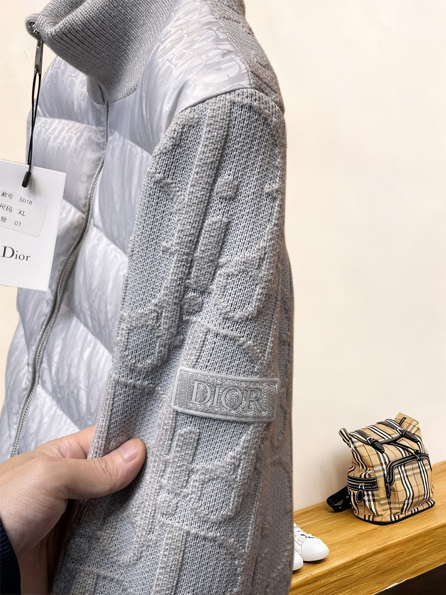 Dior Couple Down Jacket Goose Down M-l-xl