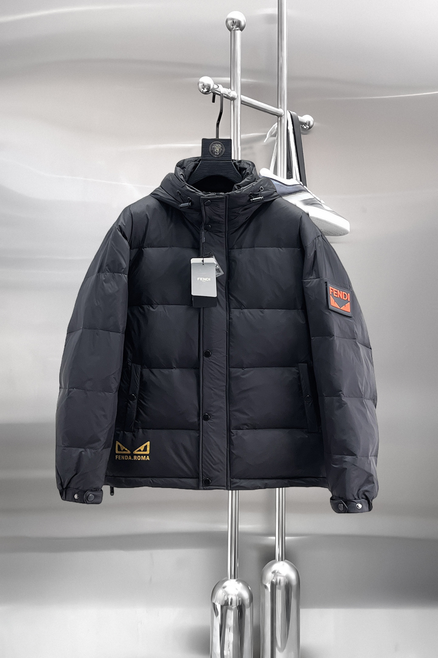 Fendi Couple Down Jacket Goose Down M-l-xl