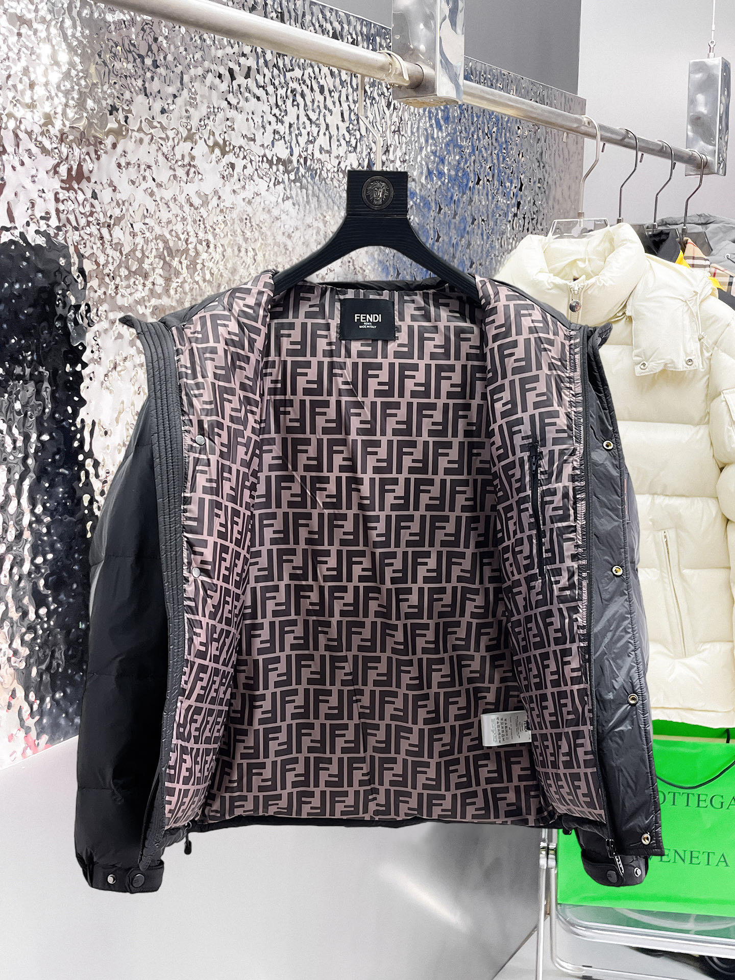 Fendi Couple Down Jacket Goose Down M-l-xl