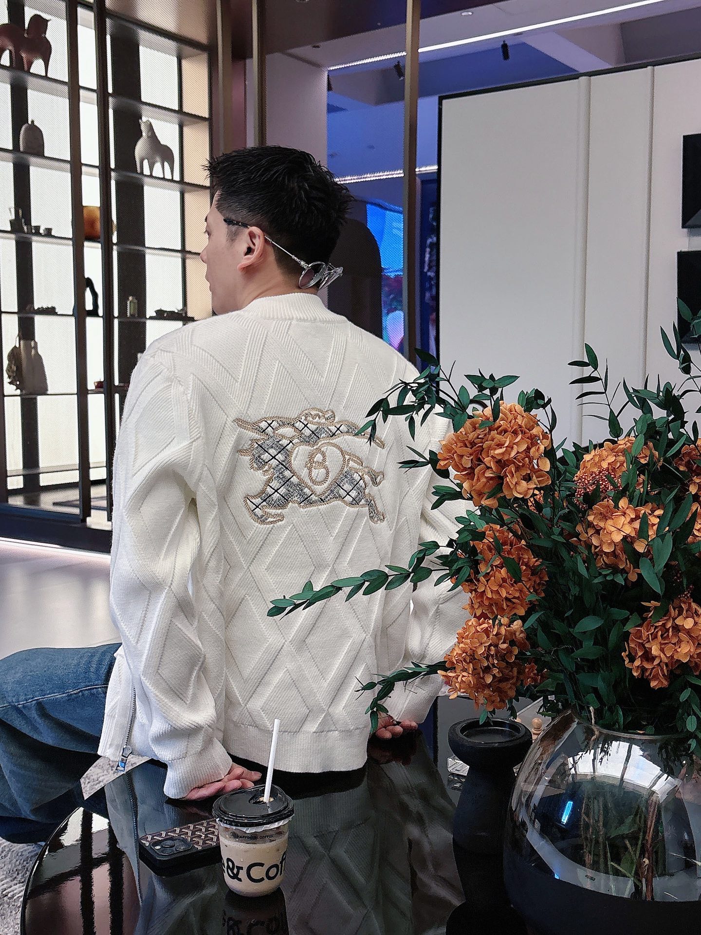 Burberry Jeans Wool Black Loose Fit S-m-l-xl-175140