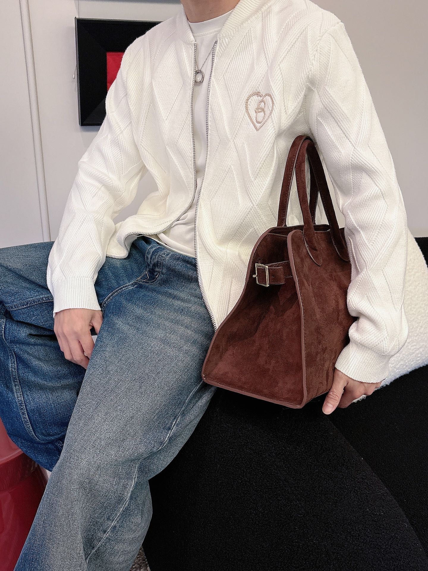 Burberry Jeans Wool Black Loose Fit S-m-l-xl-175140