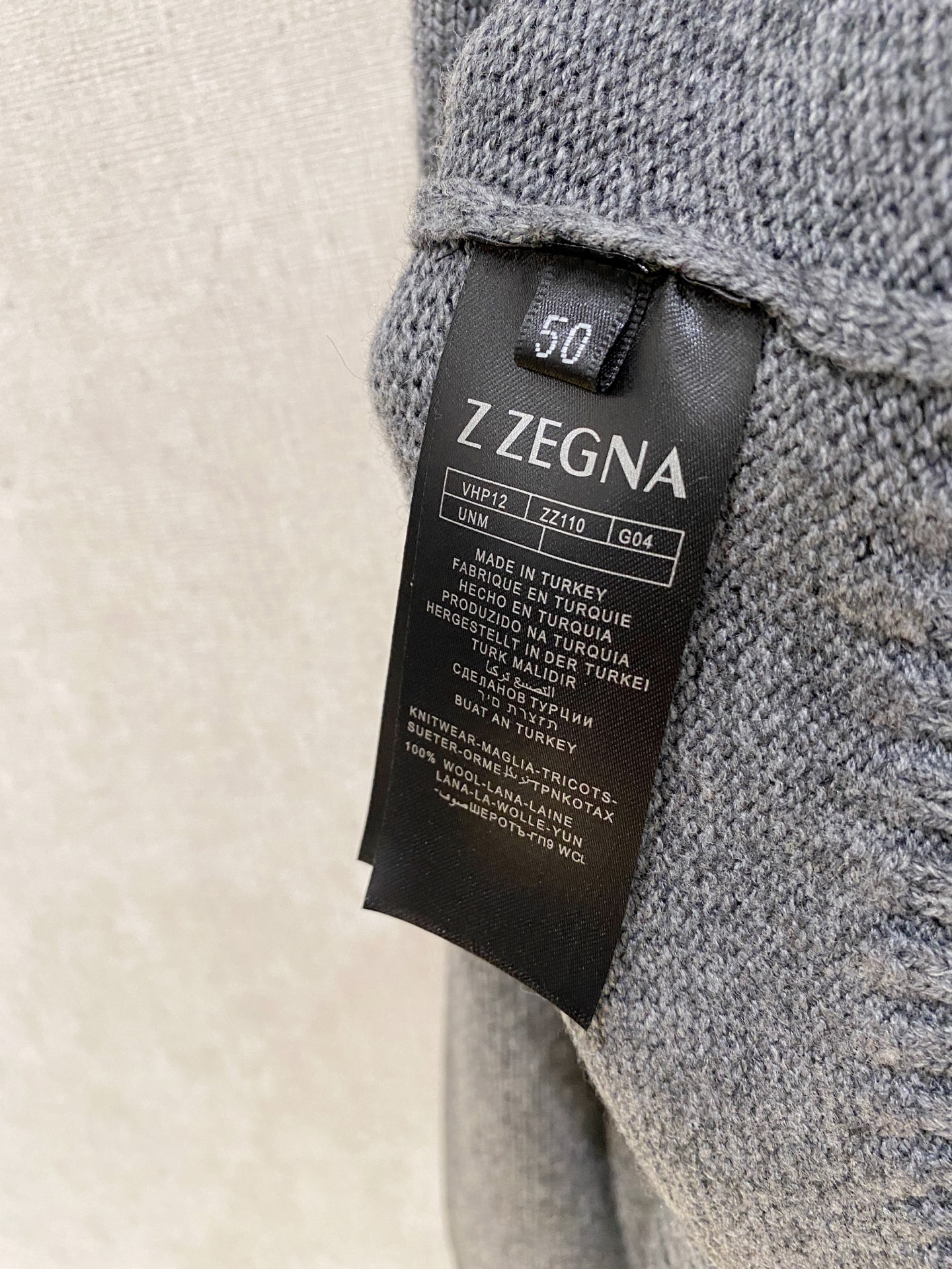 Ermenegildo Zegna Basic Clothing Wool Loose Fit M-xl