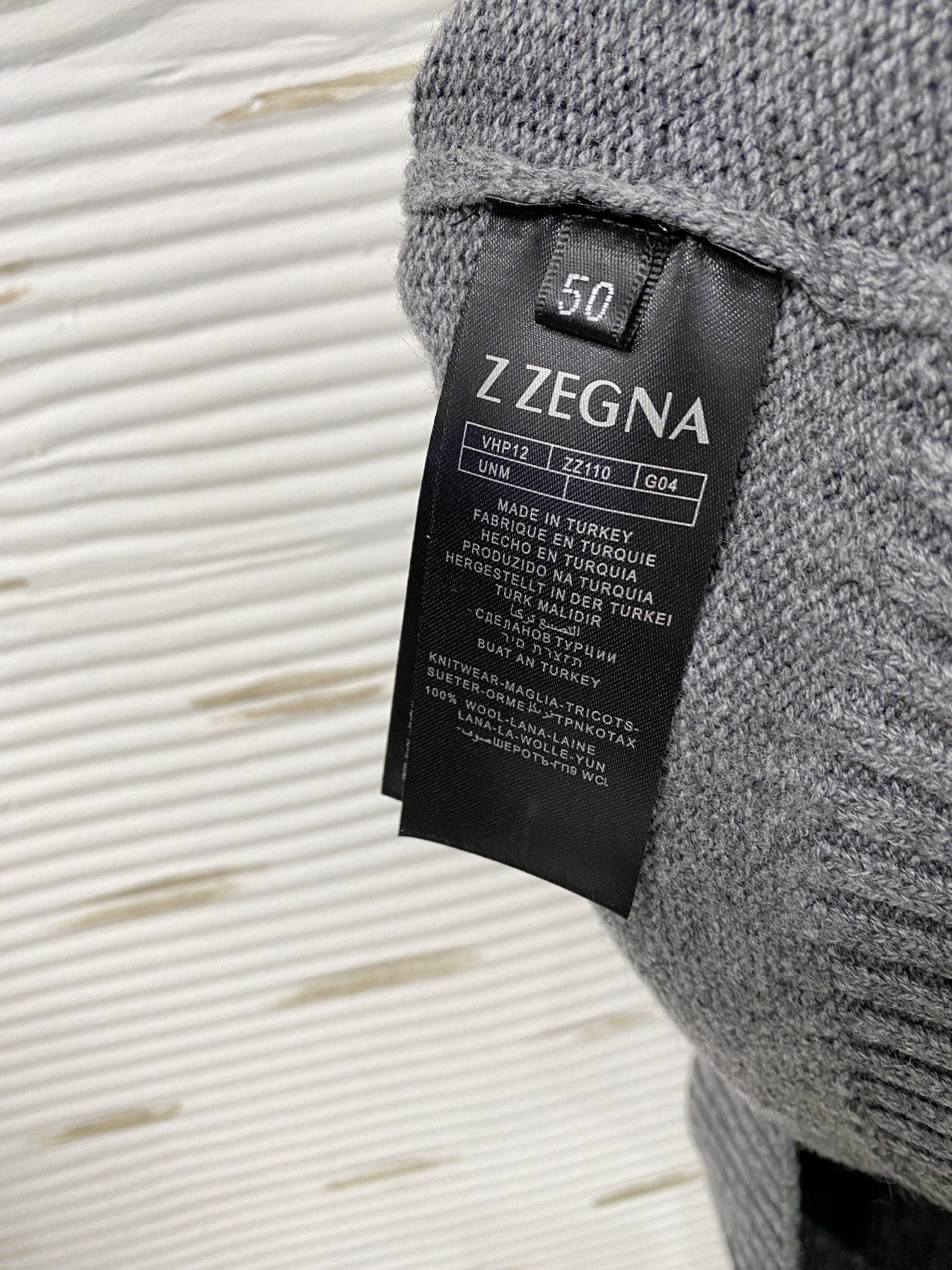 Ermenegildo Zegna Basic Clothing Wool Loose Fit M-xl