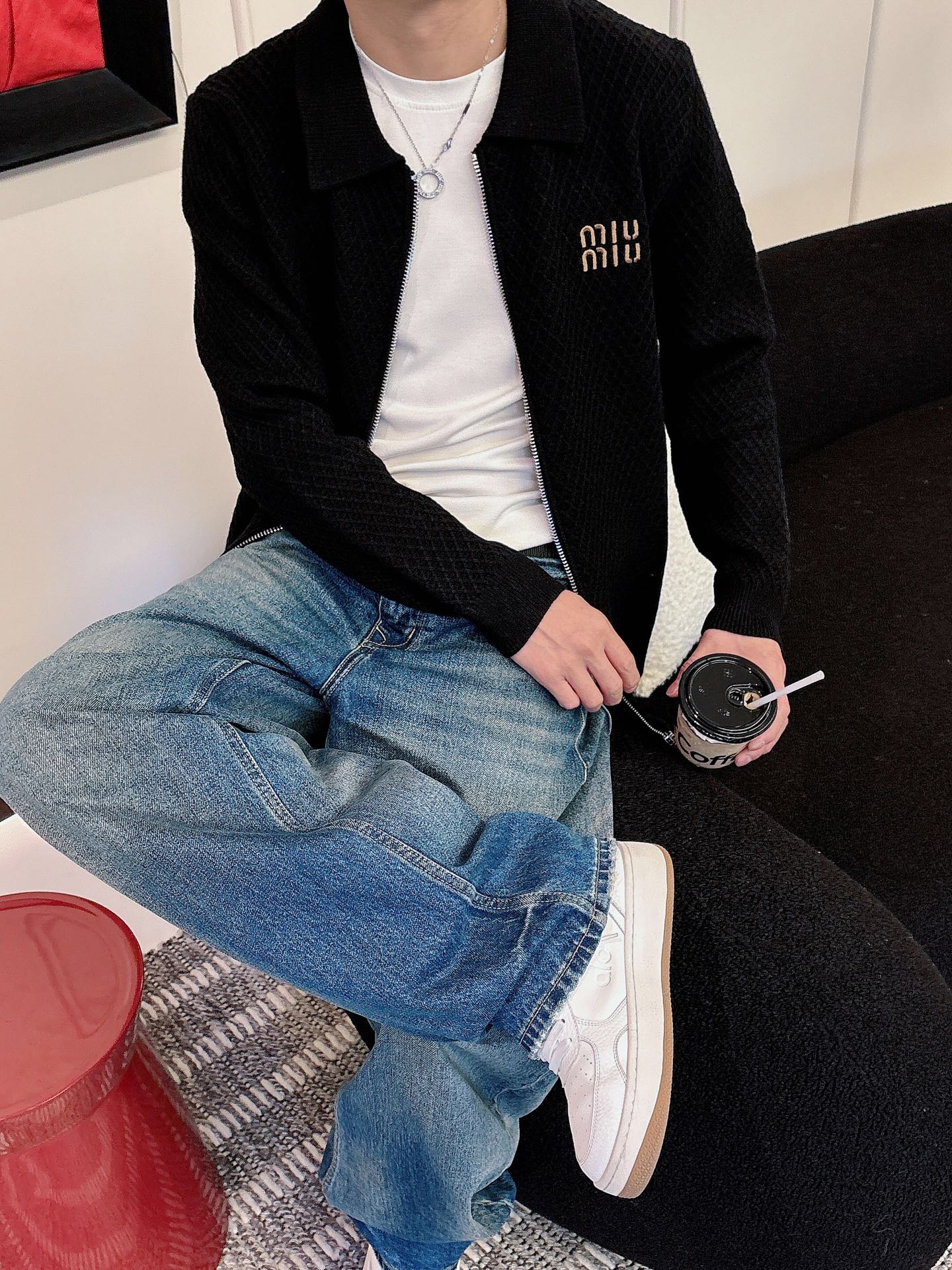 Miu Miu Basic Clothing Wool Black S-m-l-xl-175145