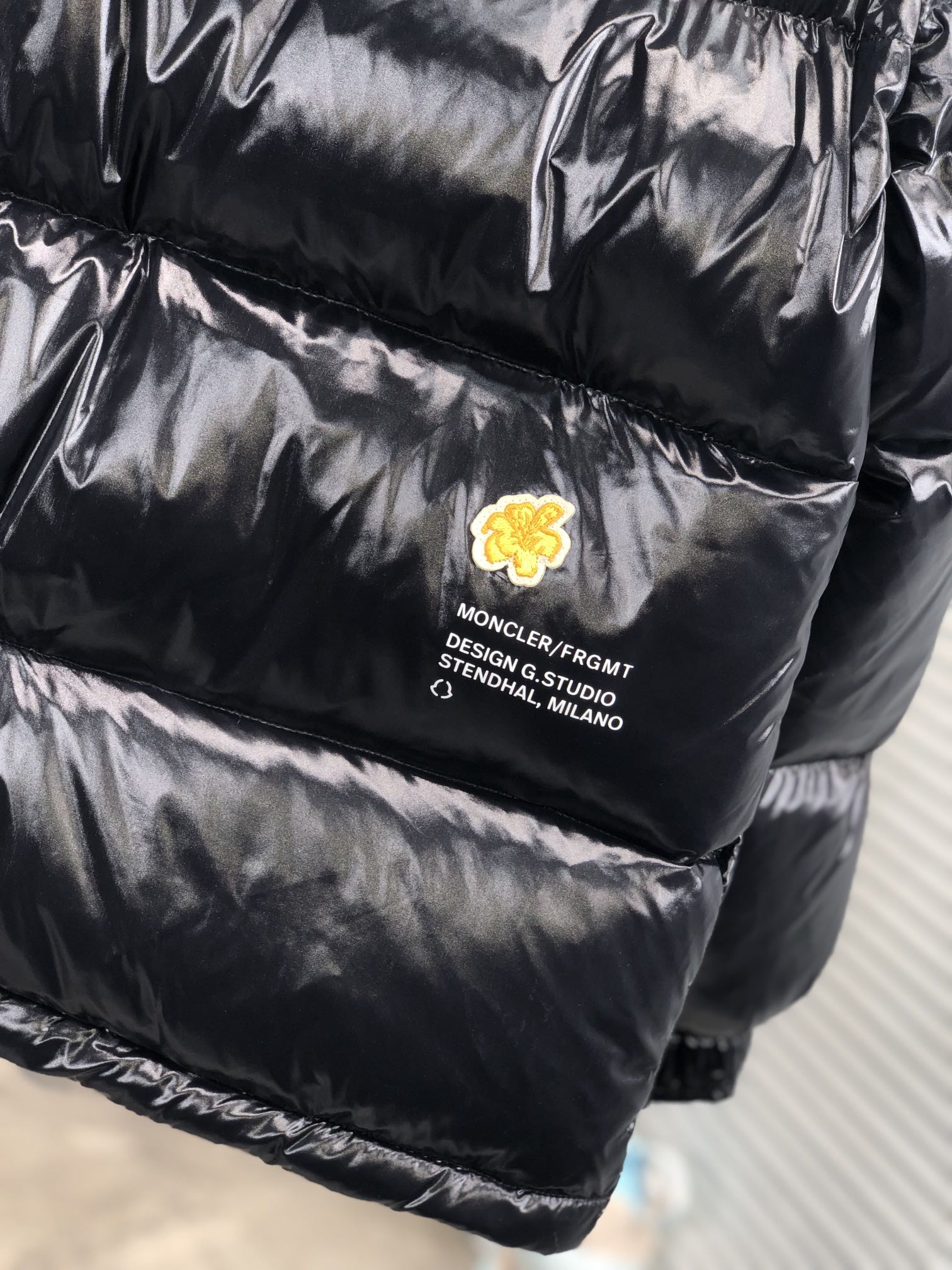 Moncler Male Down Jacket White Duck Down Hooded M-l