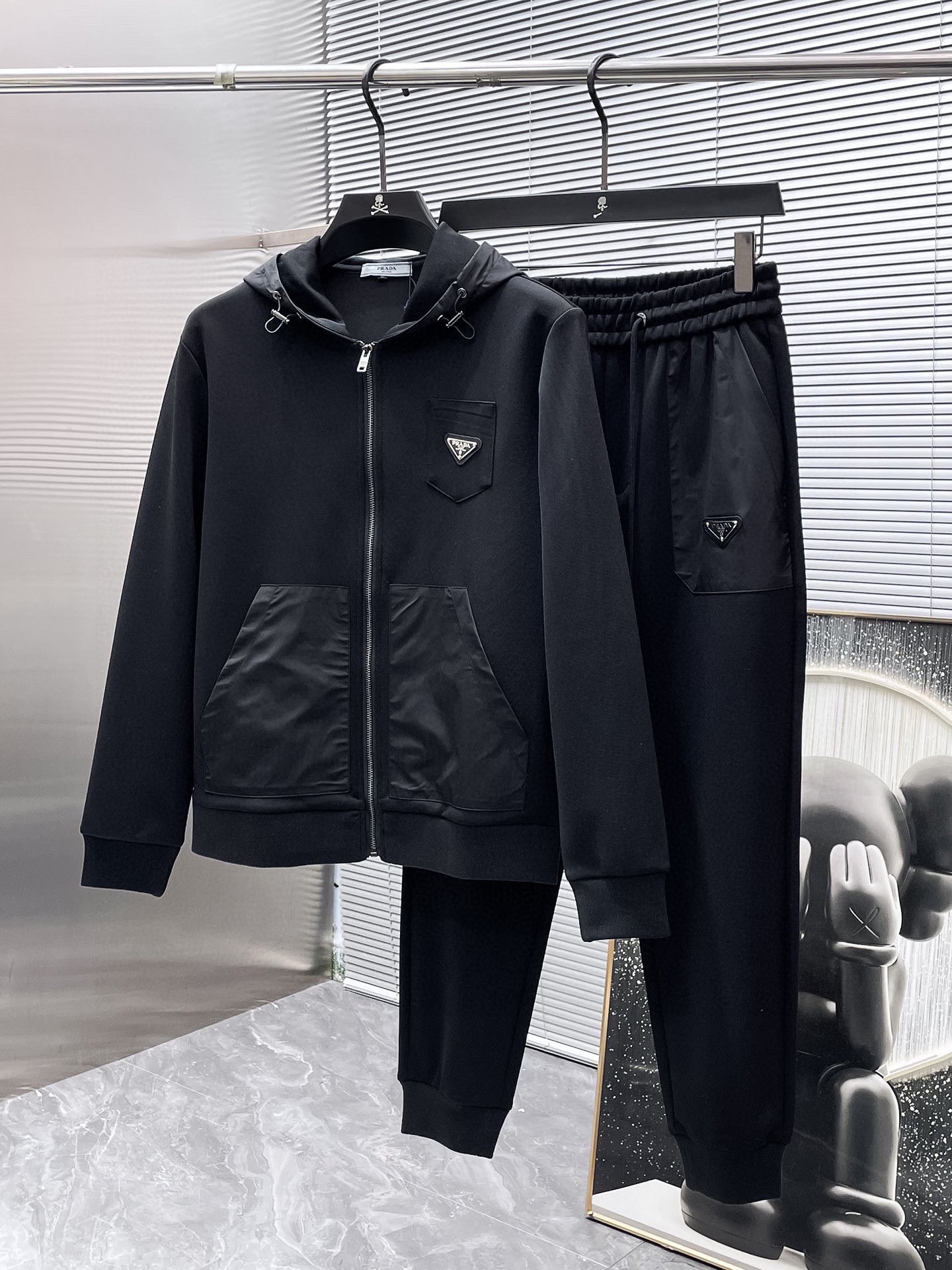 Prada Hoodie Cotton M-xl