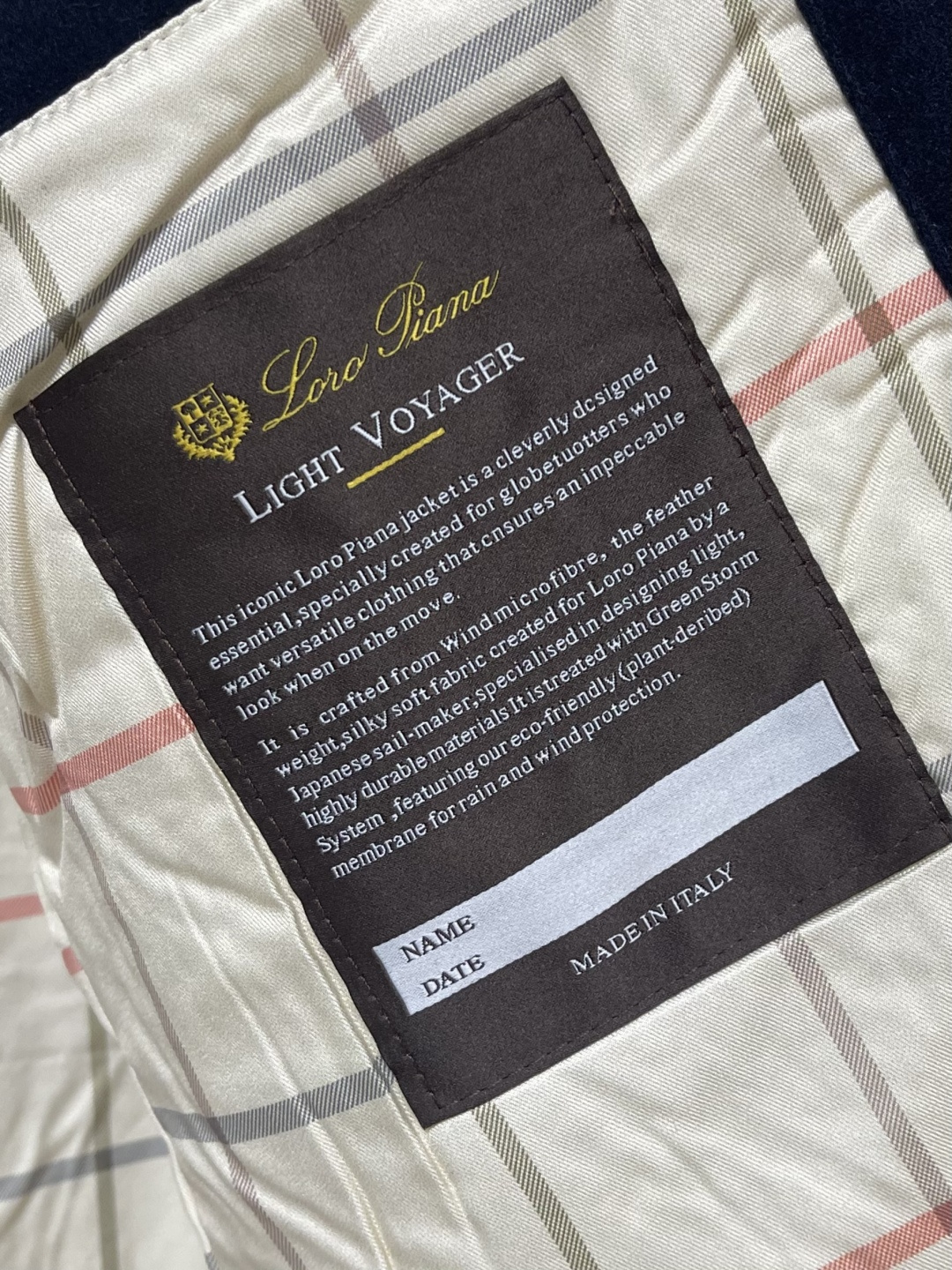 Loro Piana Jacket Wool S-m-l-xl