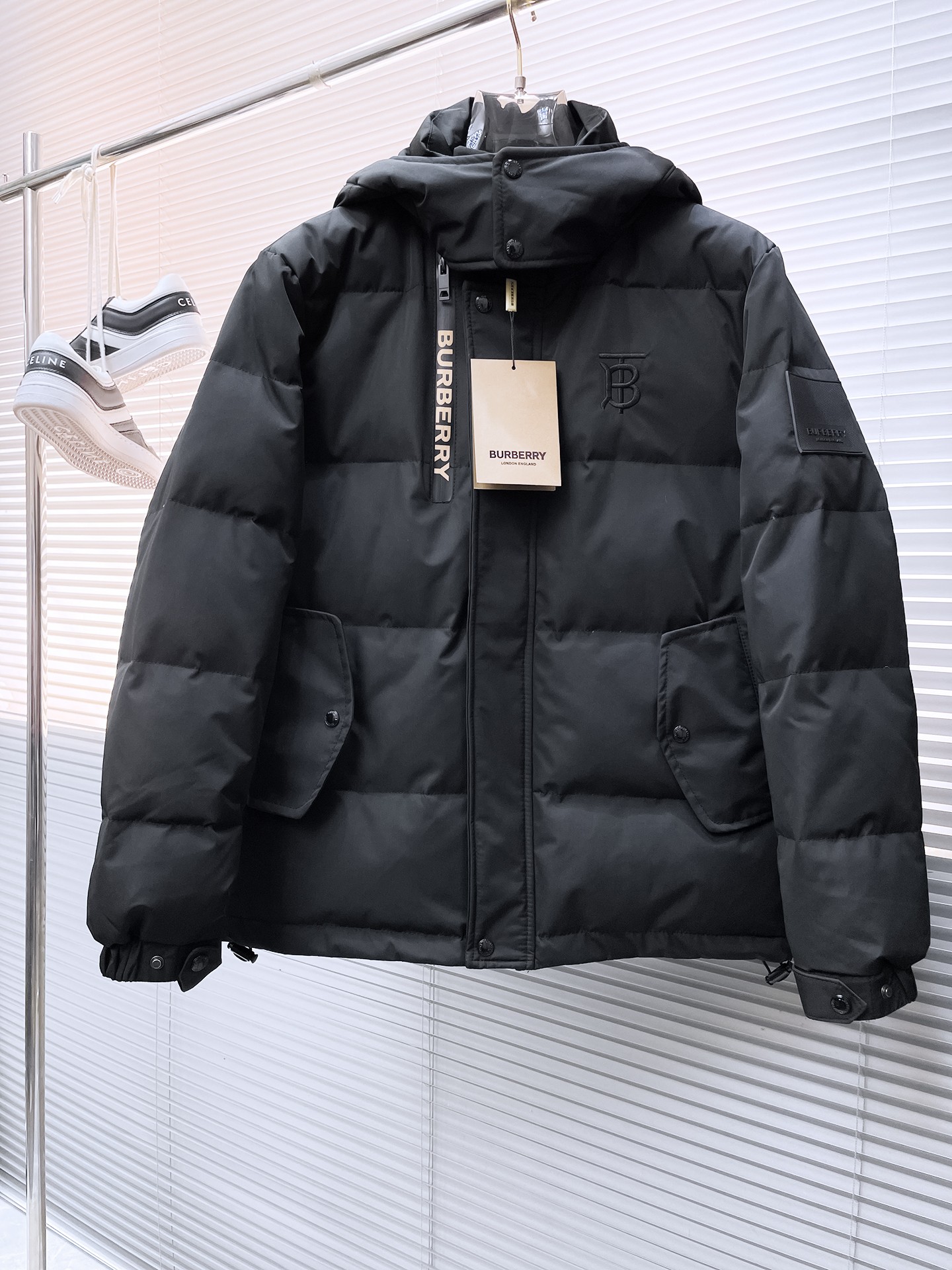 Burberry Couple Down Jacket Goose Down M-l-xl