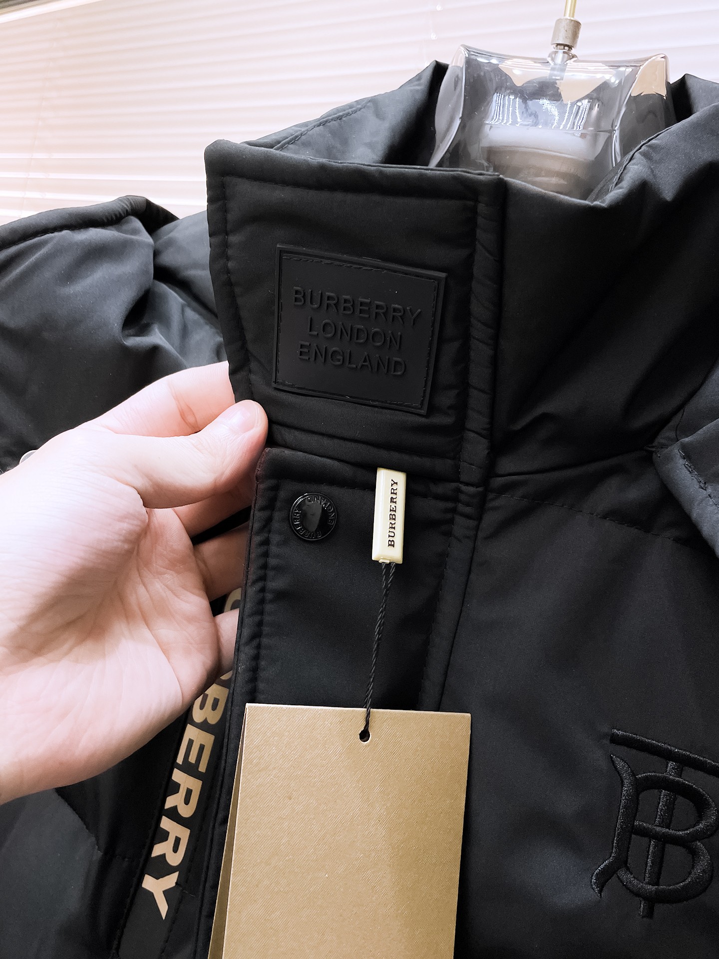 Burberry Couple Down Jacket Goose Down M-l-xl