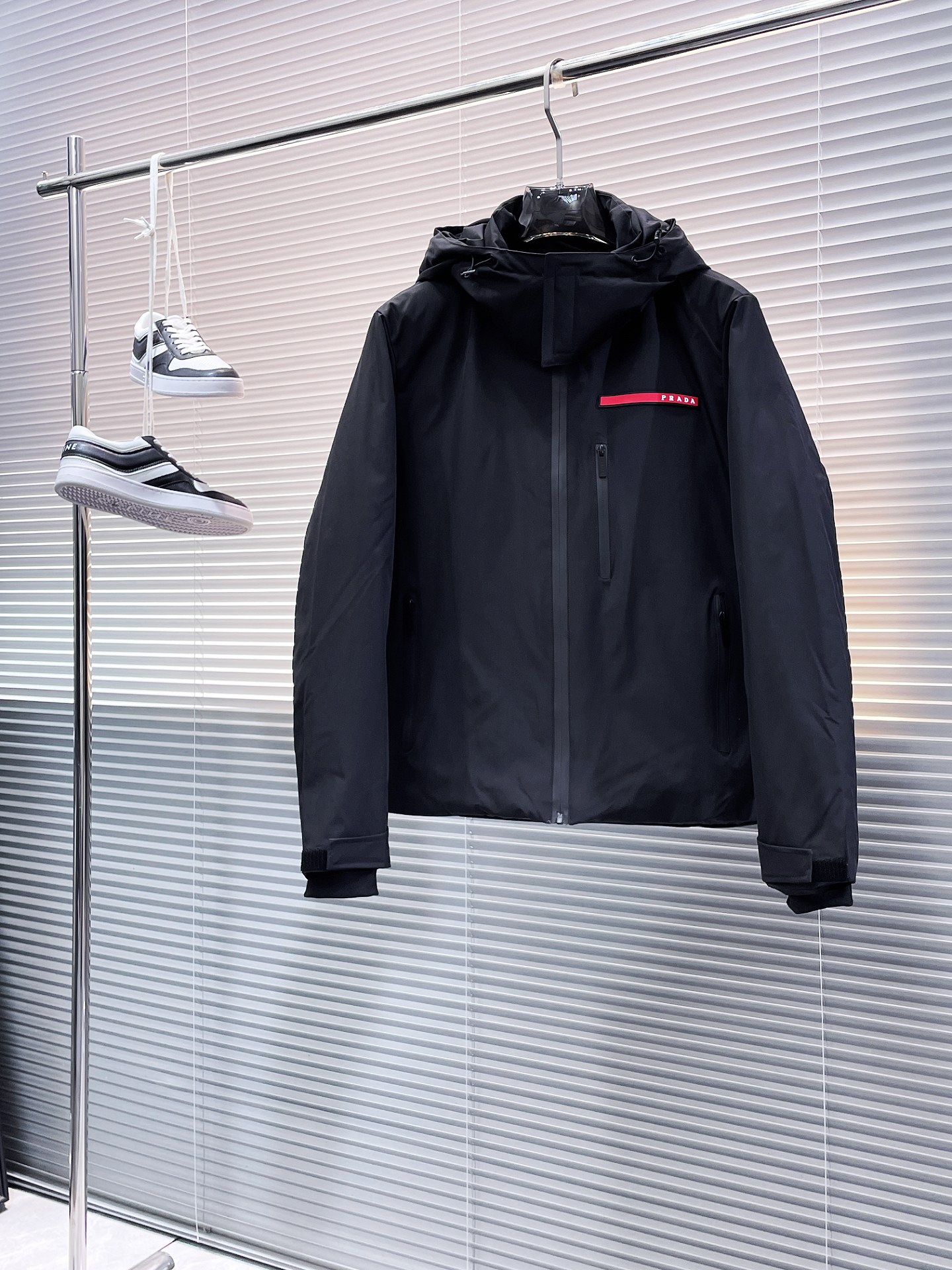 Prada Couple Down Jacket Goose Down M-l-xl